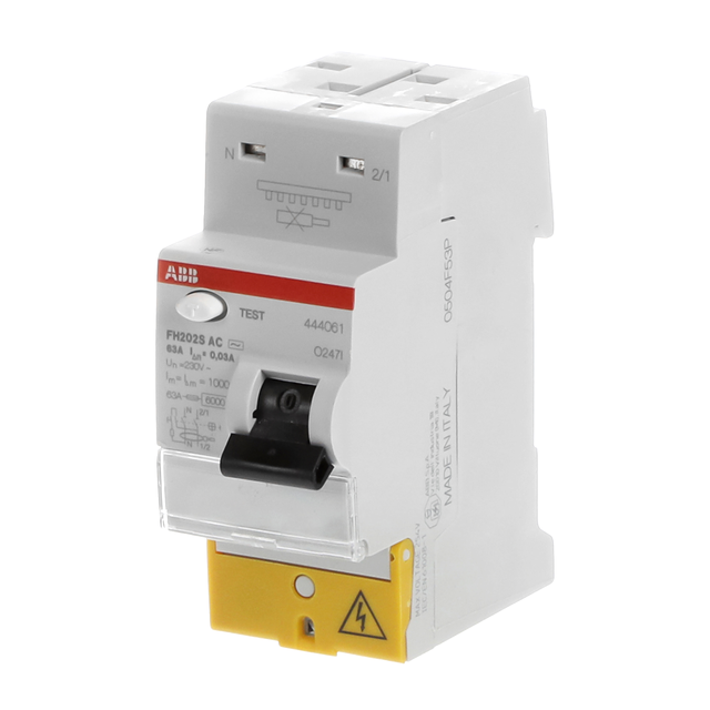 Interrupteur différentiel 30mA 63A  Type AC - ABB
