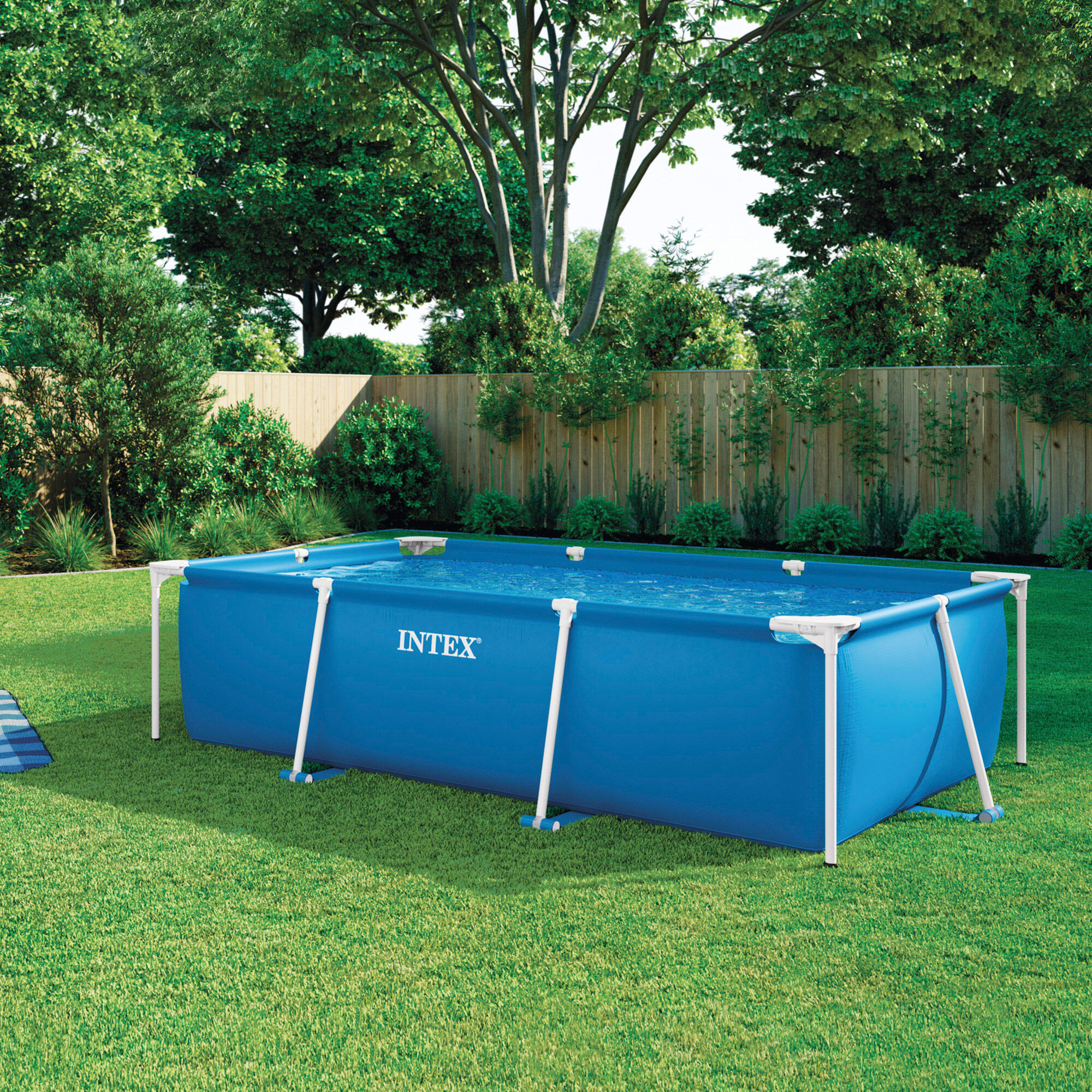 Piscina tubular retangular 3x2x0,75 m Intex - 3