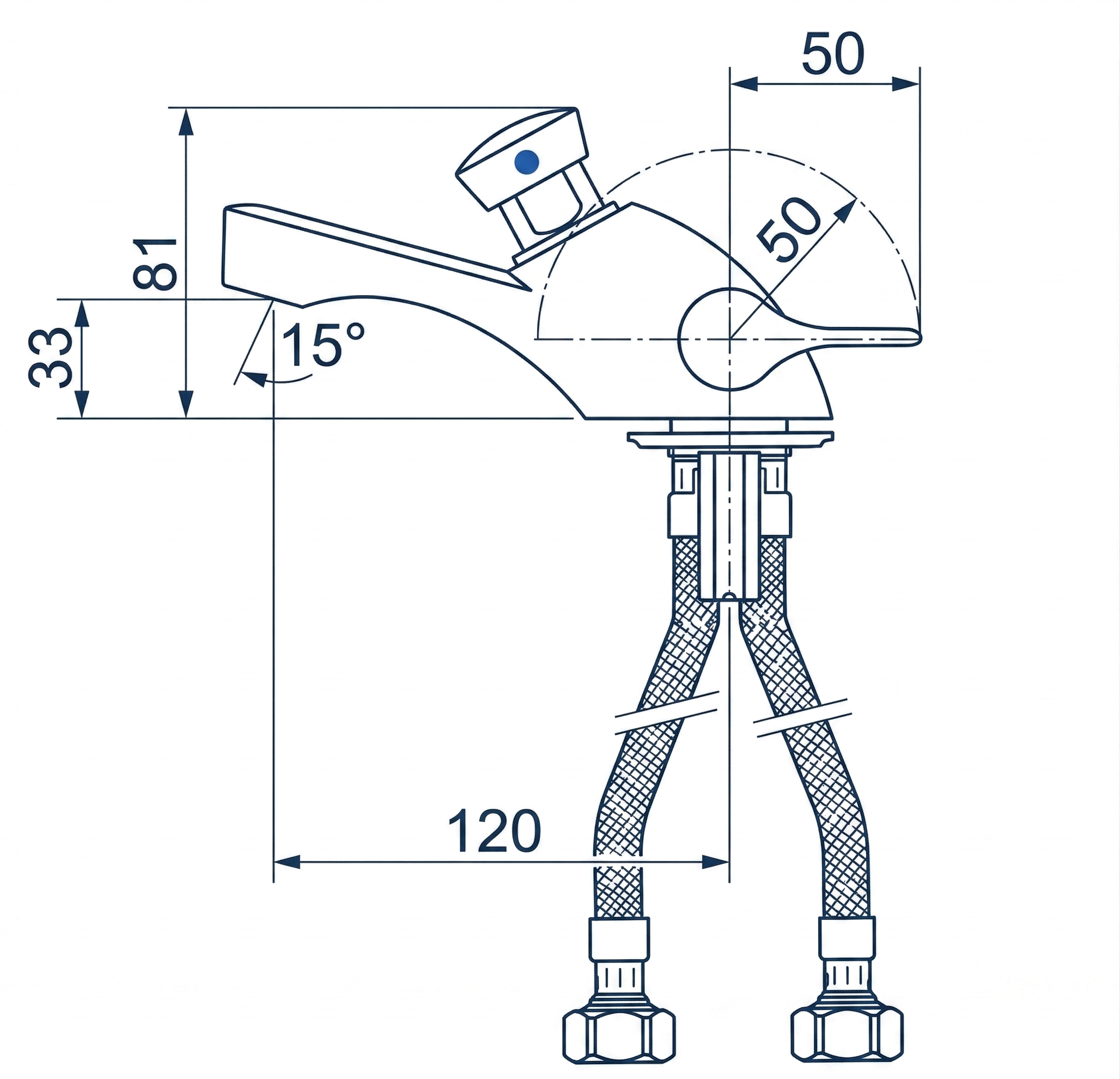 GRIFO DE LAVABO TEMPORIZADO PRESTO - 2