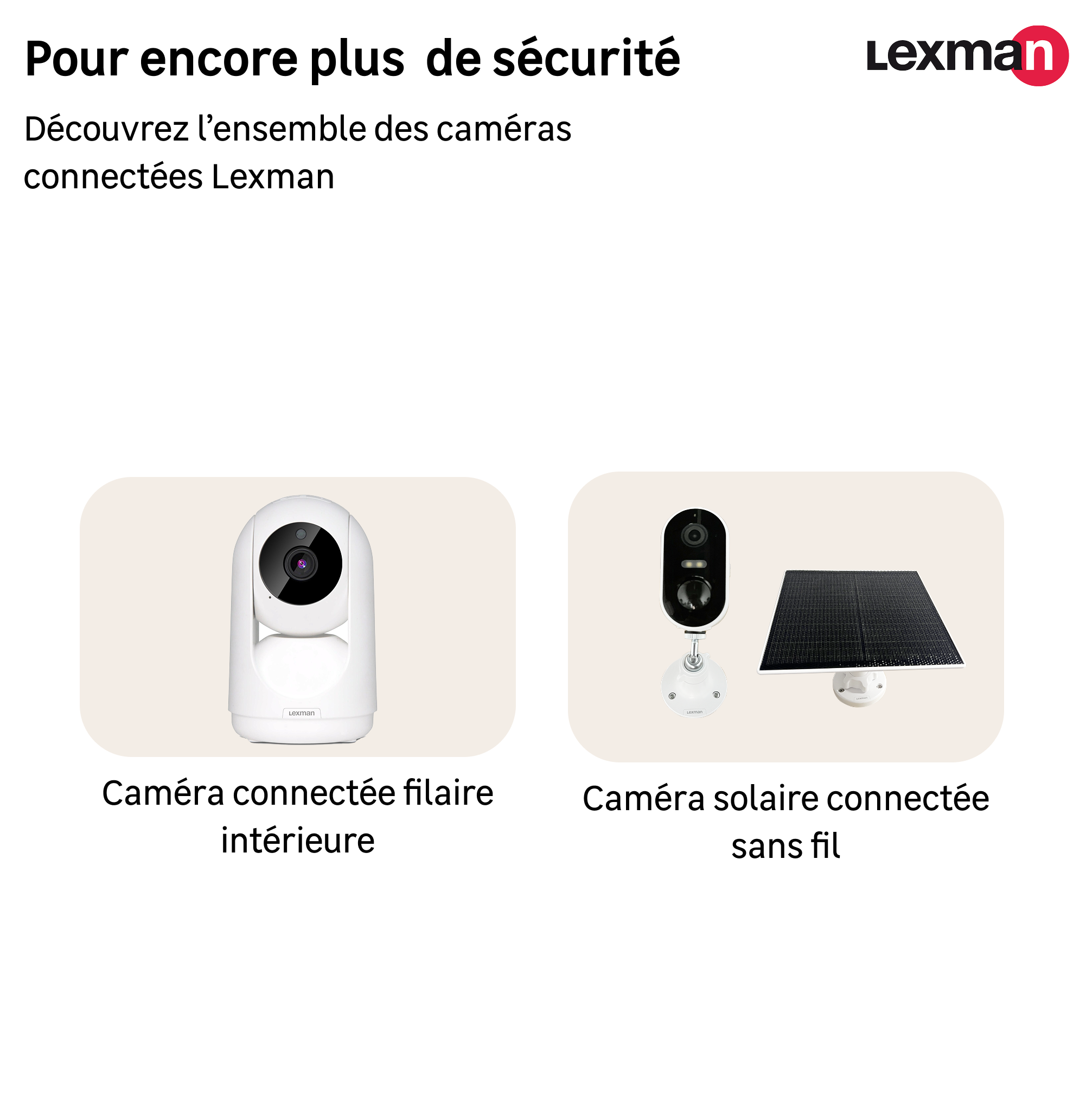 Caméra de surveillance extérieure filaire connectée USB A, LEXMAN - 9