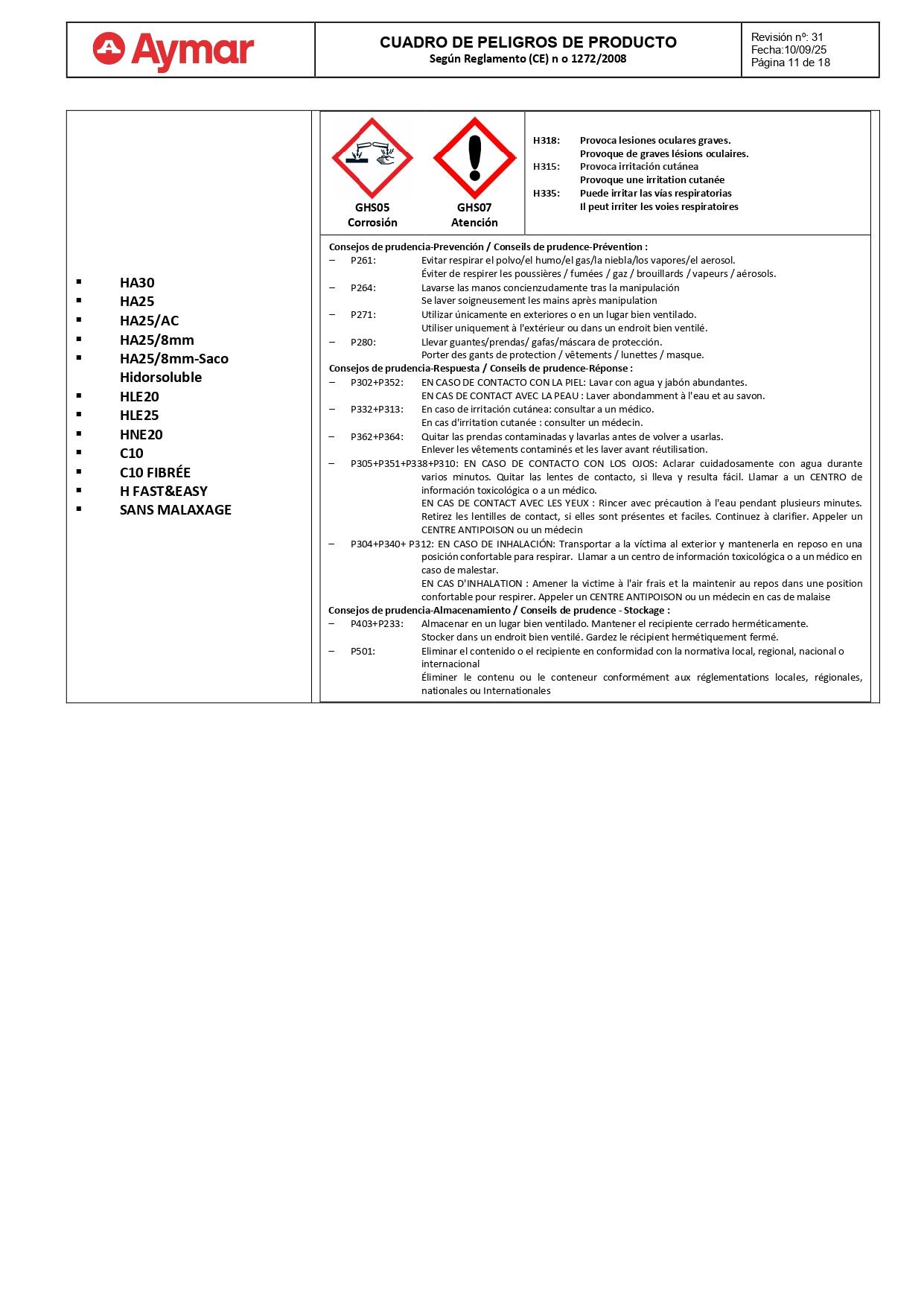HORMIGÓN SECO HA-25 AYMAR 25 KG - 4
