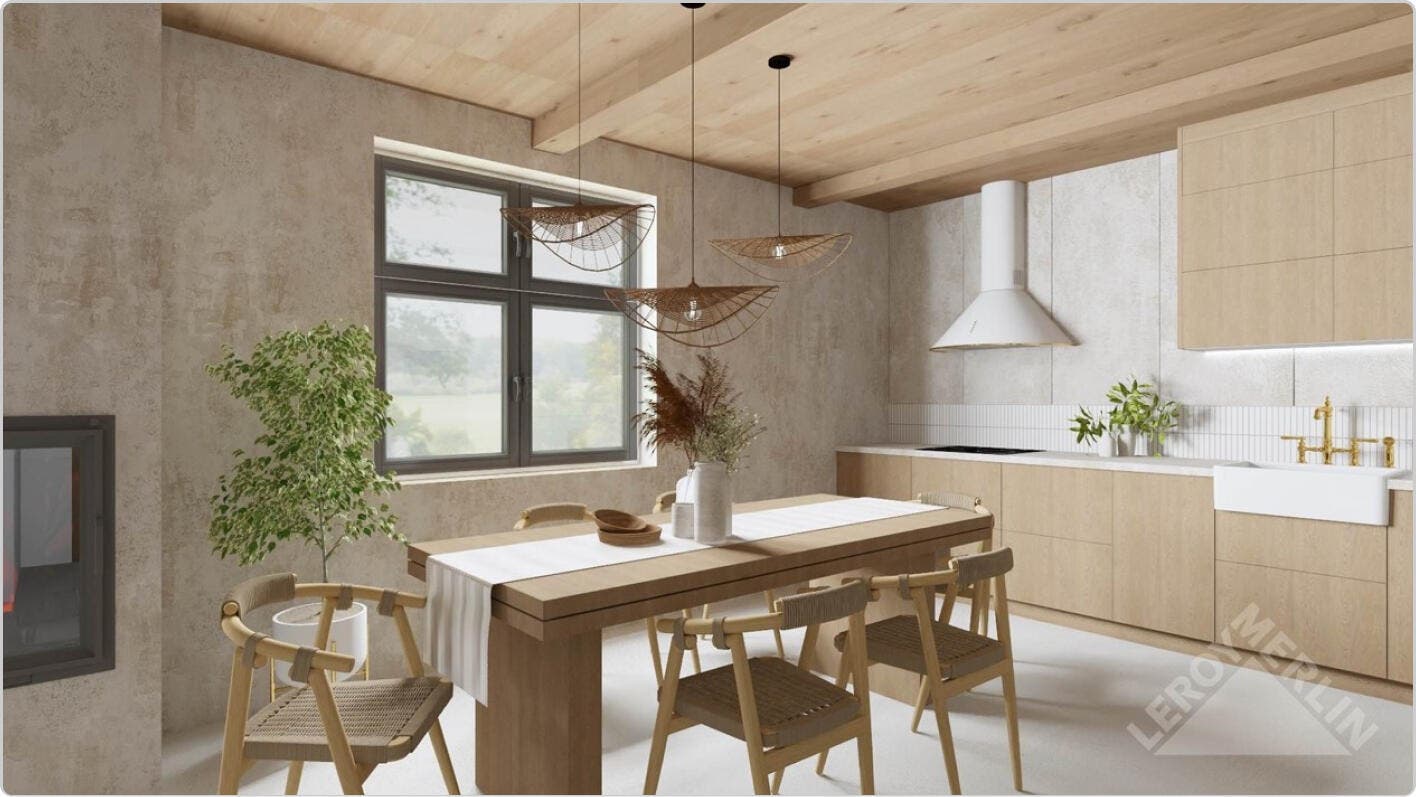 Render projektu kuchni