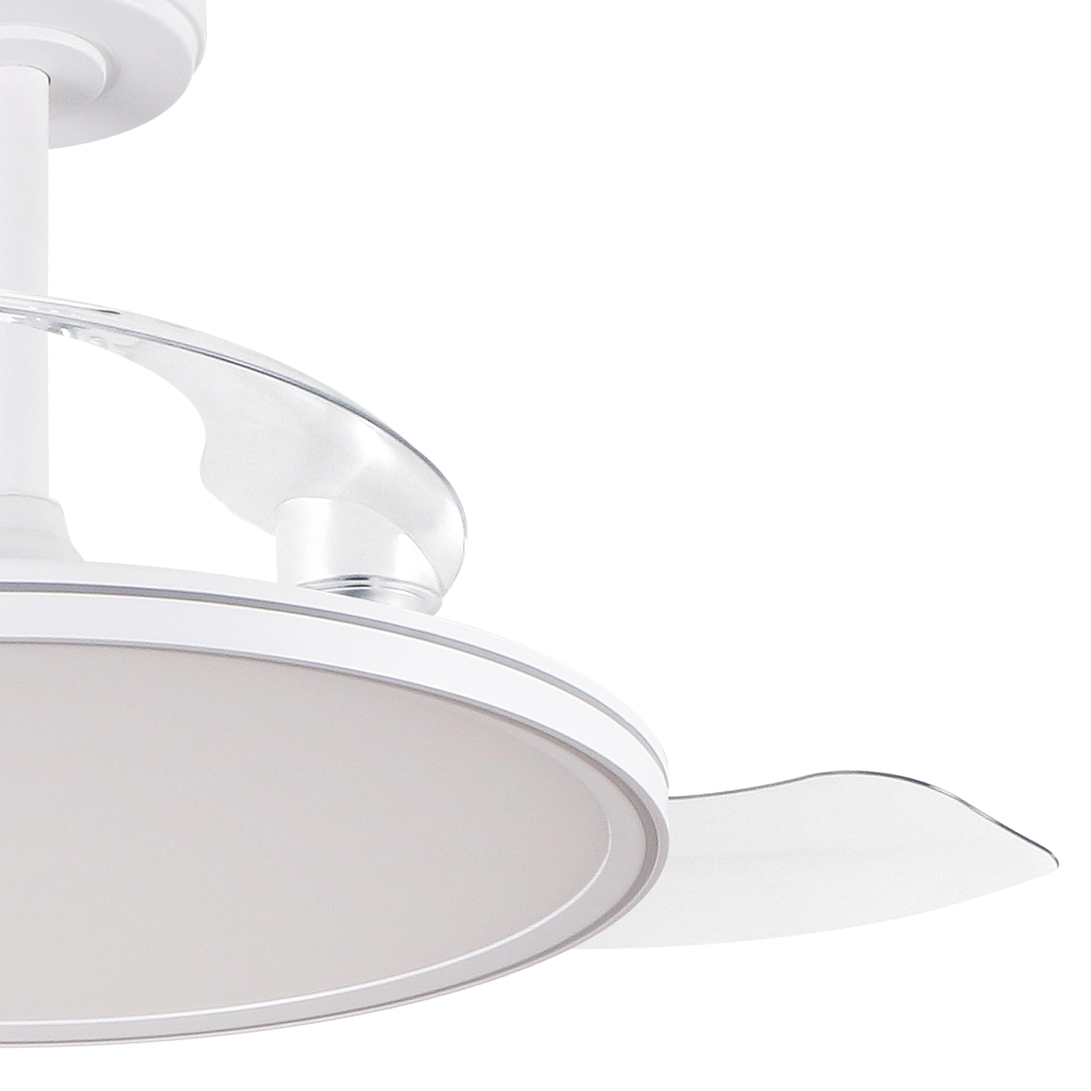 VENTILADOR DE TECHO CON ASPA RETRACTIL Ø107CM CON LUZ - 2