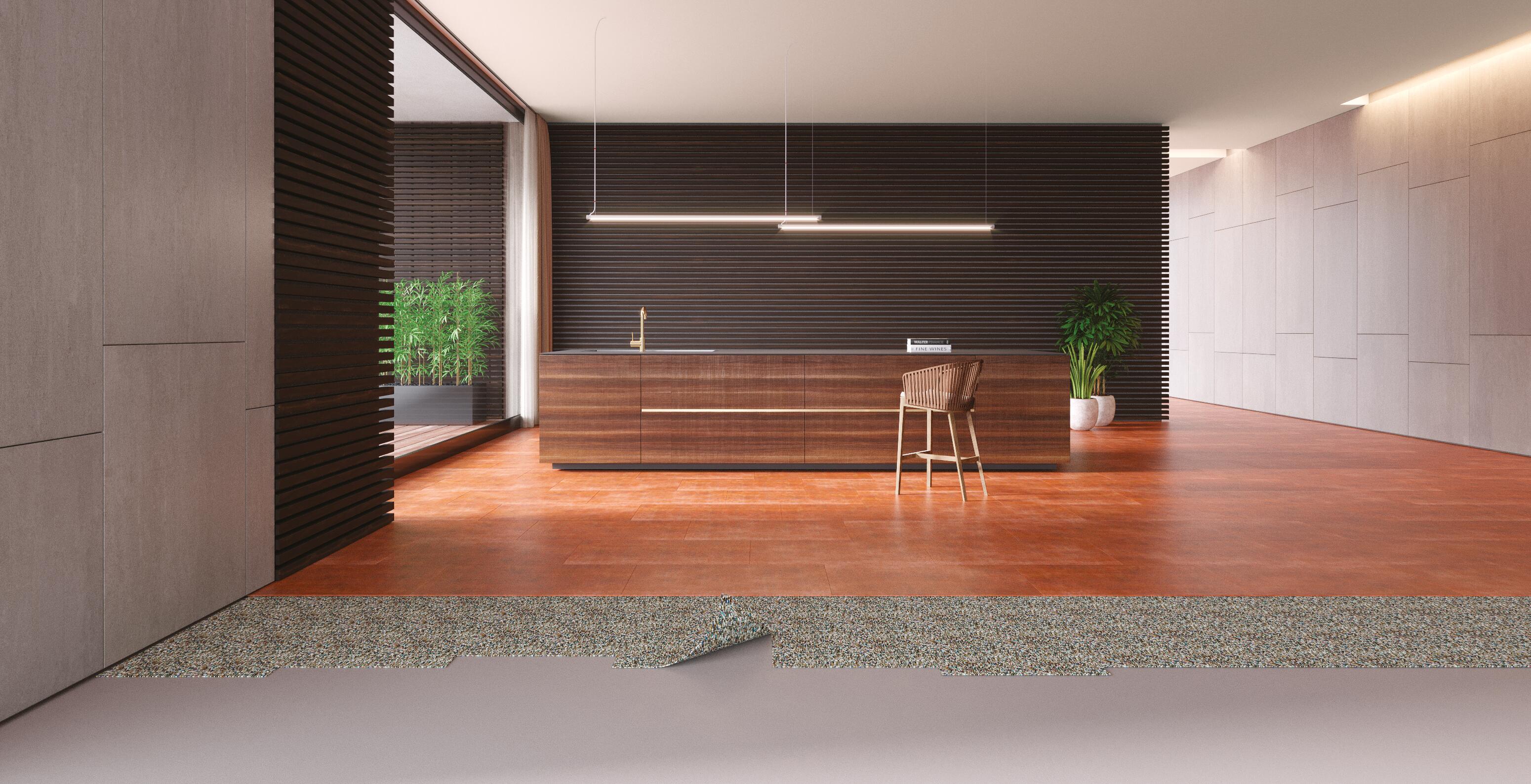 Base aislante suelo   Cork4U 1.6mm capa antihumedad 10m² - 2