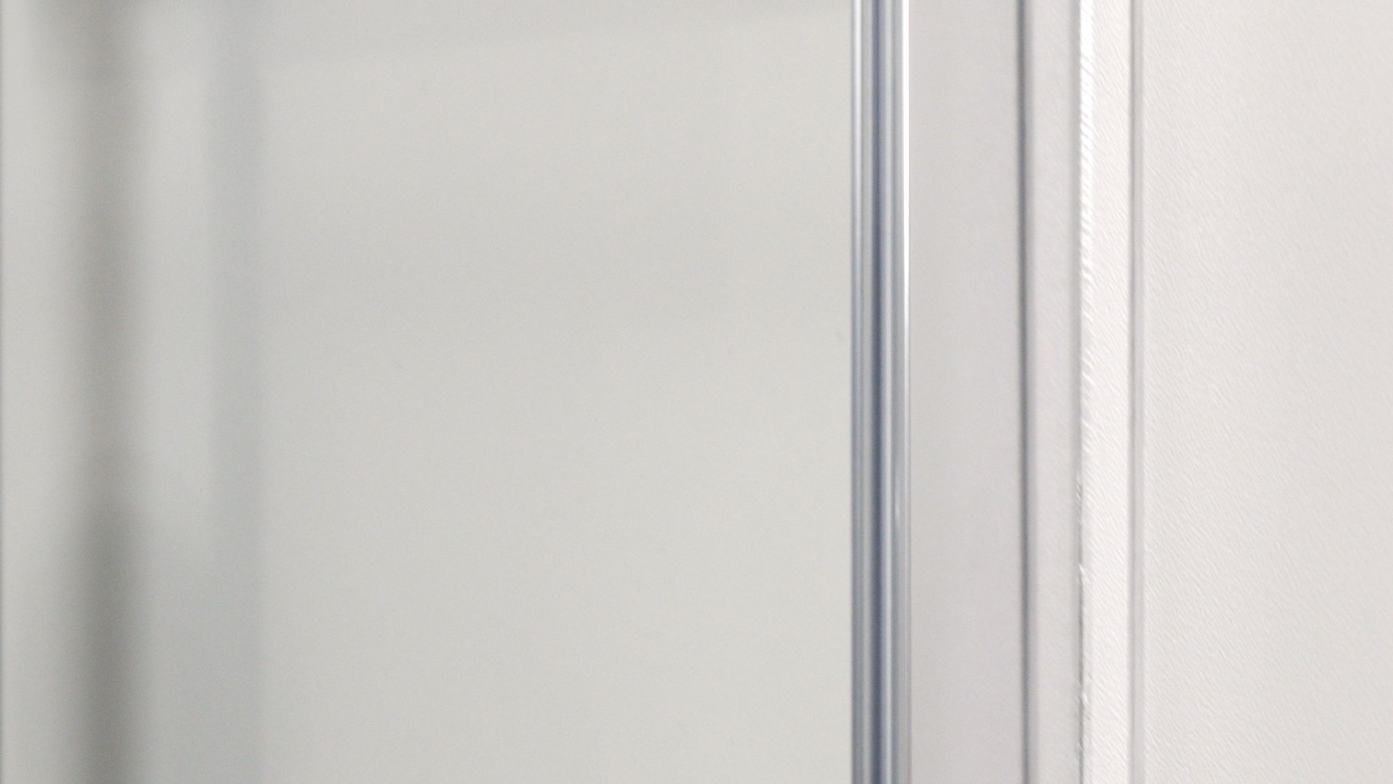 Painel de duche fixo 80x190 cm cromado transparente Nerea - 12