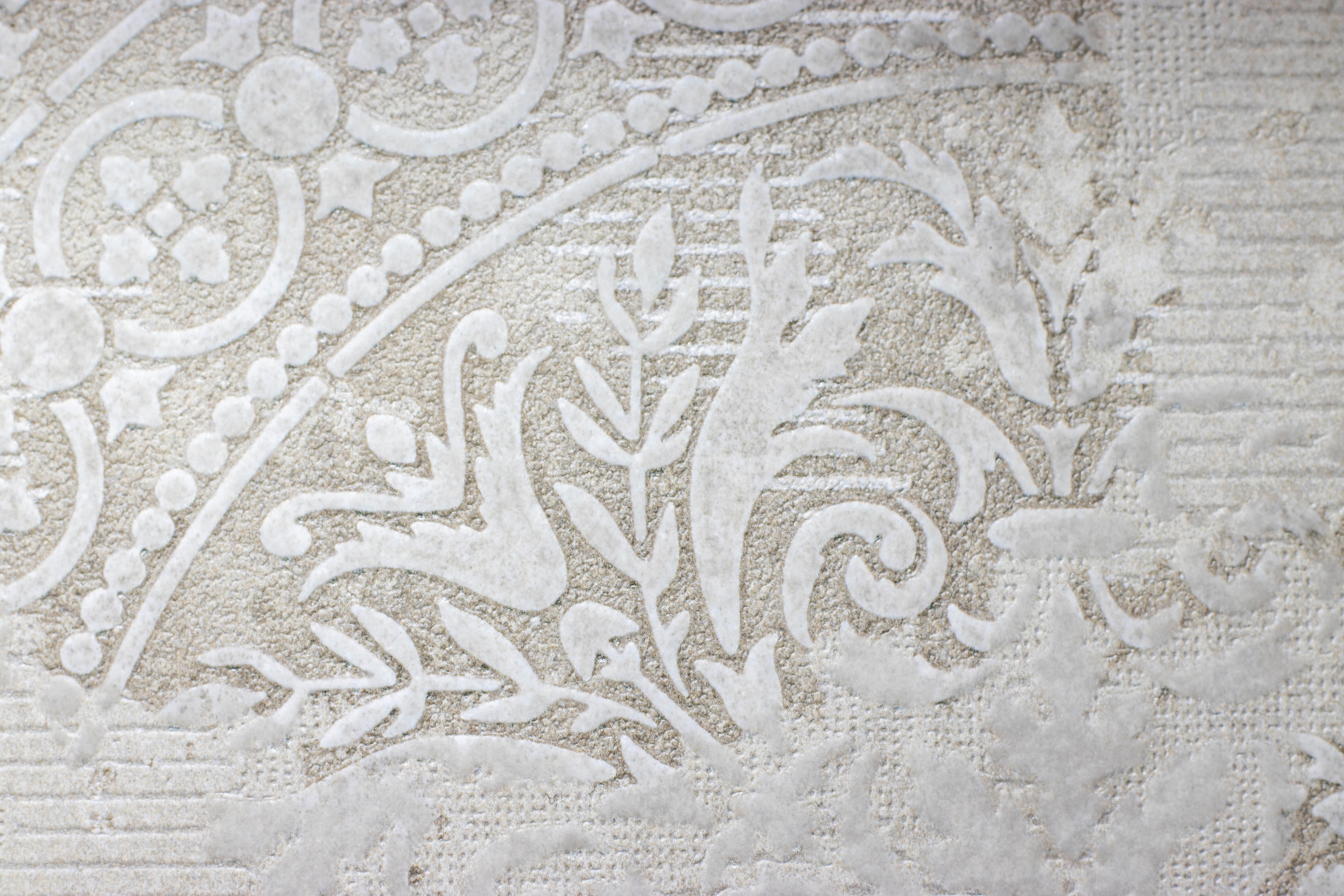 Gres szkliwiony carvingowy 60x120 cm Ceramstic 4D Virapo White - 4