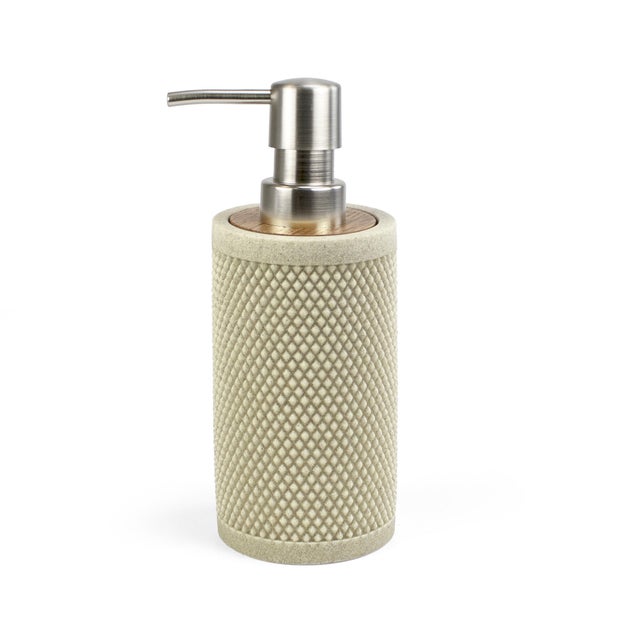 Dosificador de jabón Kairo Banydea beige mate