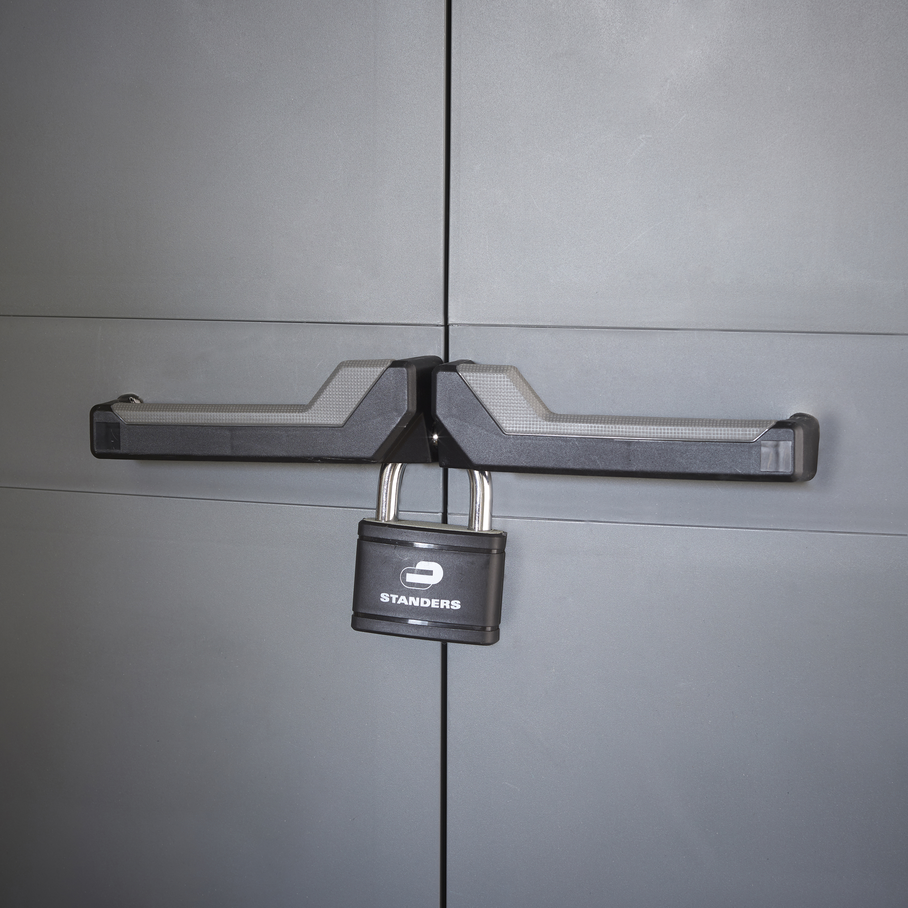 Lot de 3 cadenas avec clé STANDERS acier, l.41 mm - 3