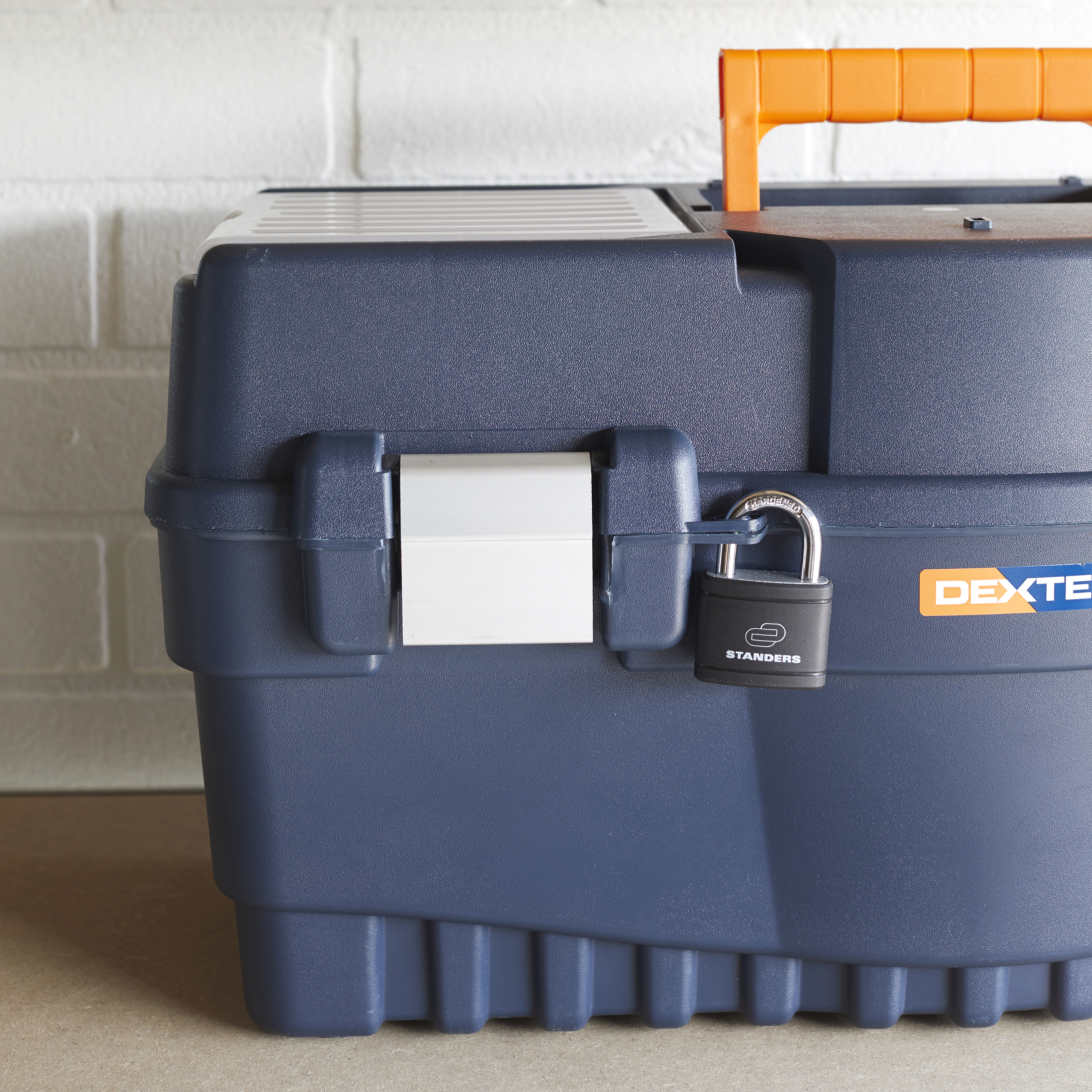 Lot de 3 cadenas avec clé STANDERS acier, l.41 mm - 2