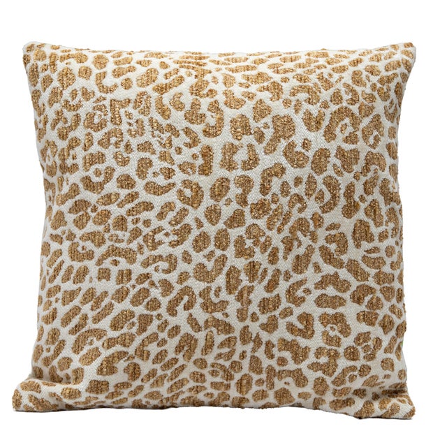 Coussin Graou, beige l.43 x L.43 cm
