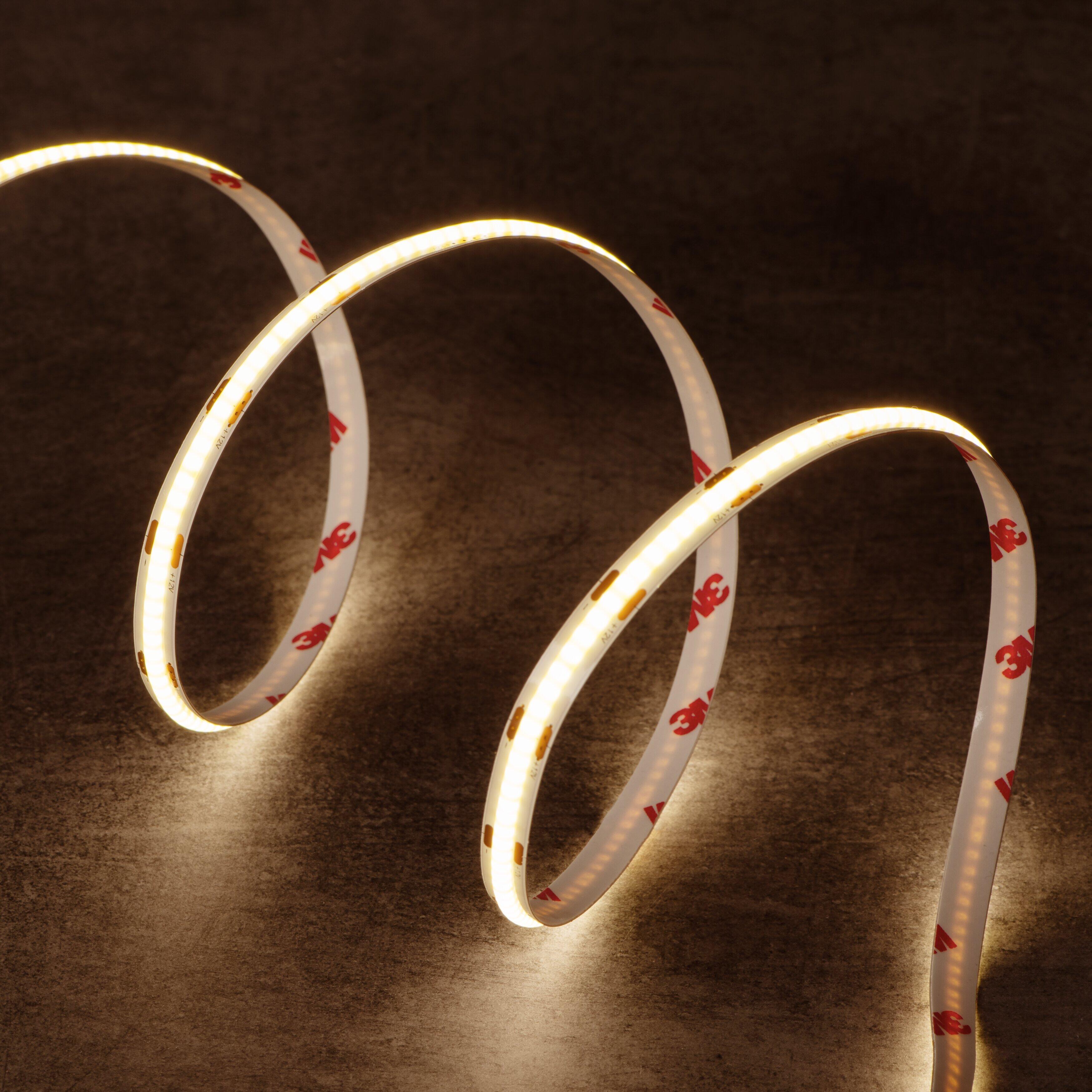 Taśma LED do łazienki LCOB 690 lm 8W barwa ciepła 5 m IP65 Kanlux - 7