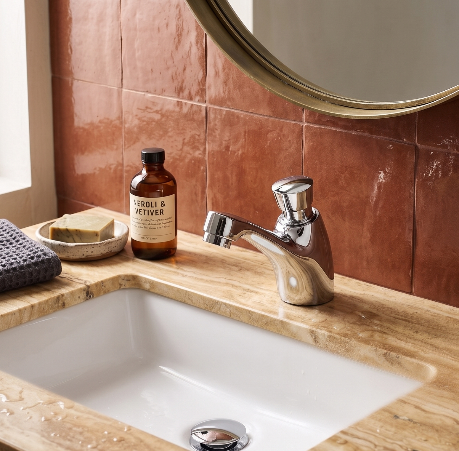 GRIFO DE  LAVABO TEMPORIZADO TUKIK - 2