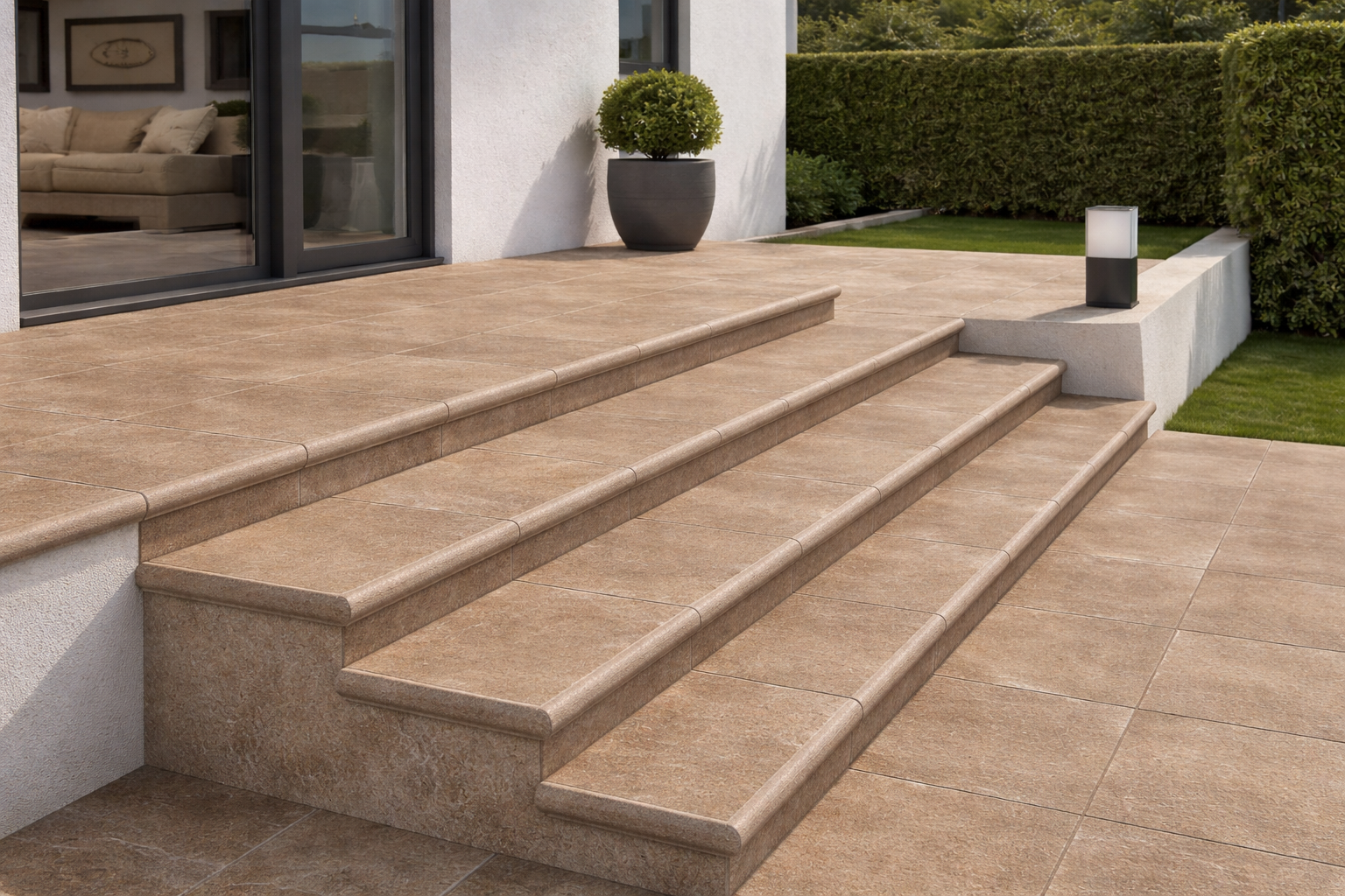 PELDAÑO PORCELÁNICO 33.3X33.3CM NUBLE UNIDAD - 2