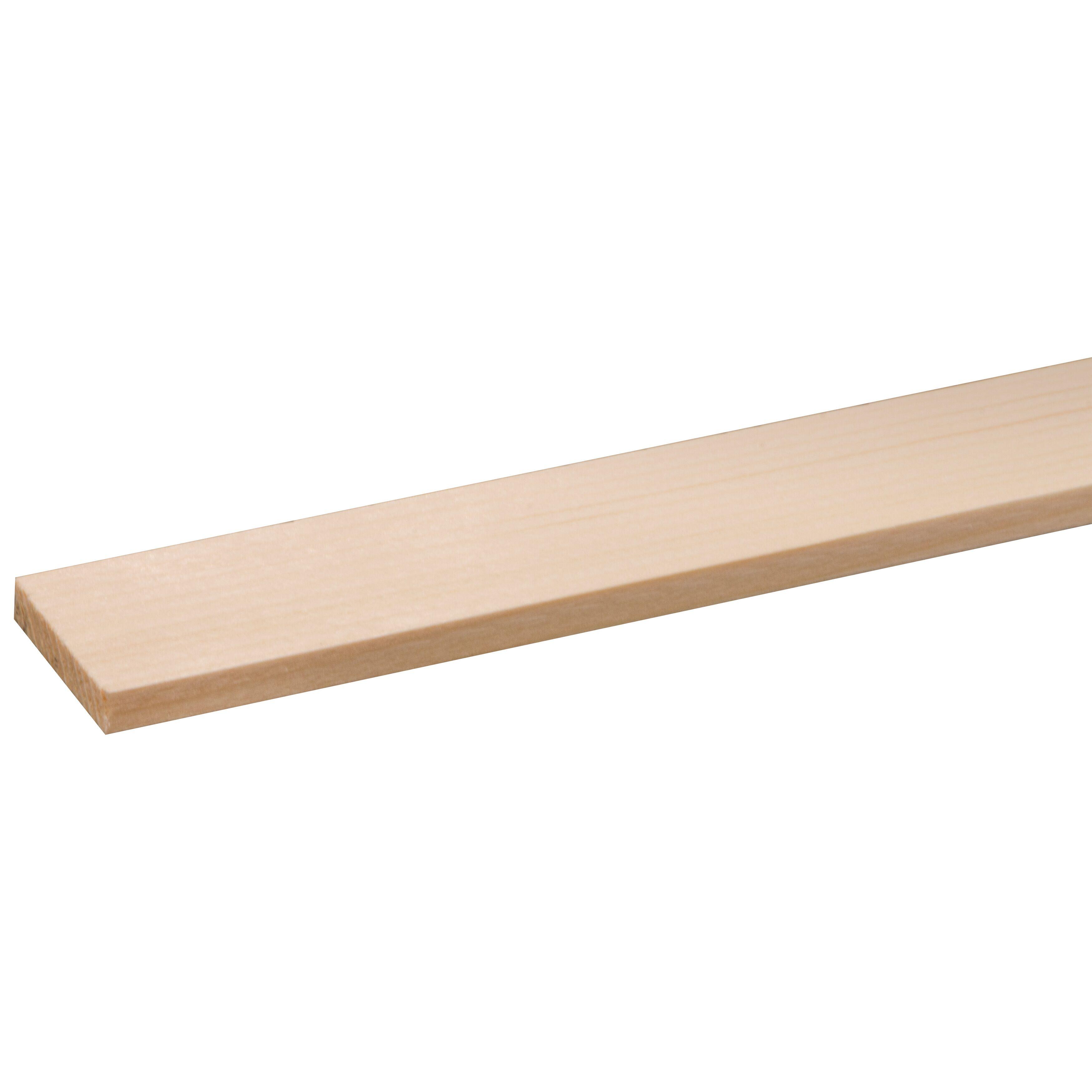 Ripa de madeira aplainada CASQUINHA BRANCA 7X36X2400MM - 5