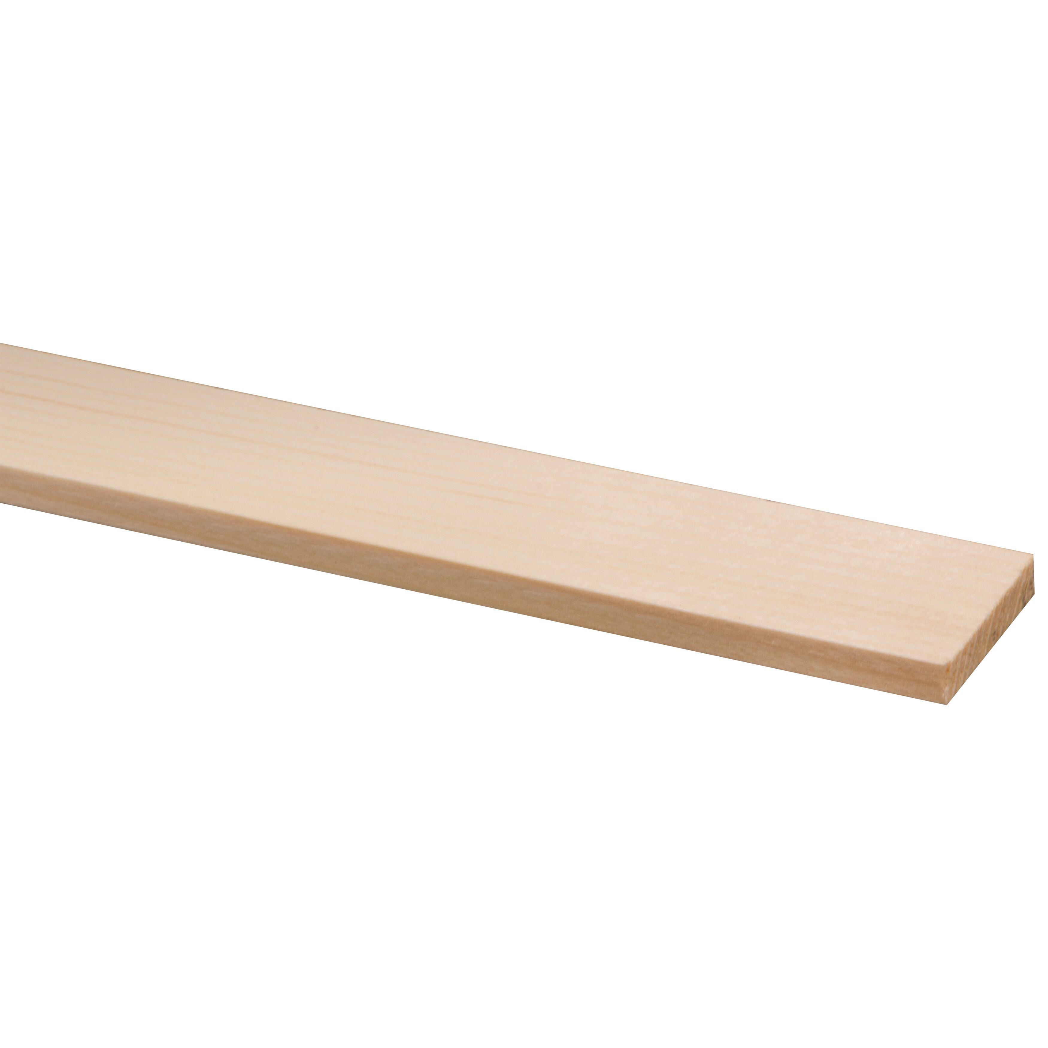 Ripa de madeira aplainada CASQUINHA BRANCA 7X36X2400MM - 4