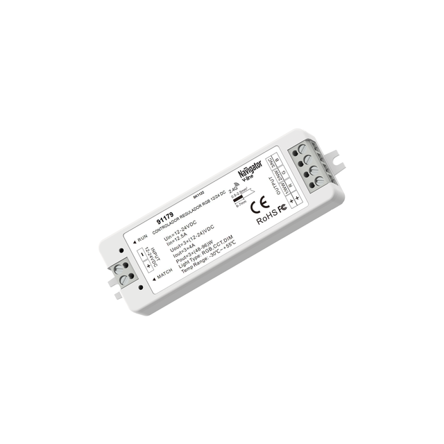 CONTROLADOR RGB/CCT 24V 240W