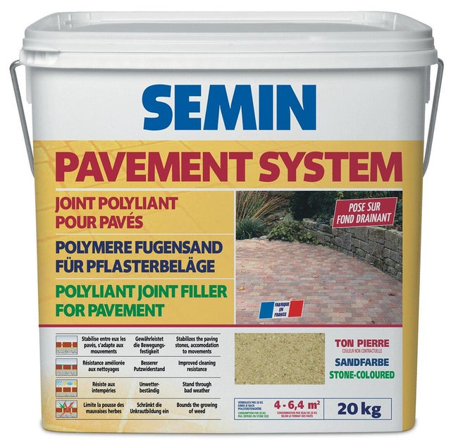SABLE POLYMERE SEMIN TON PIERRE 20KG