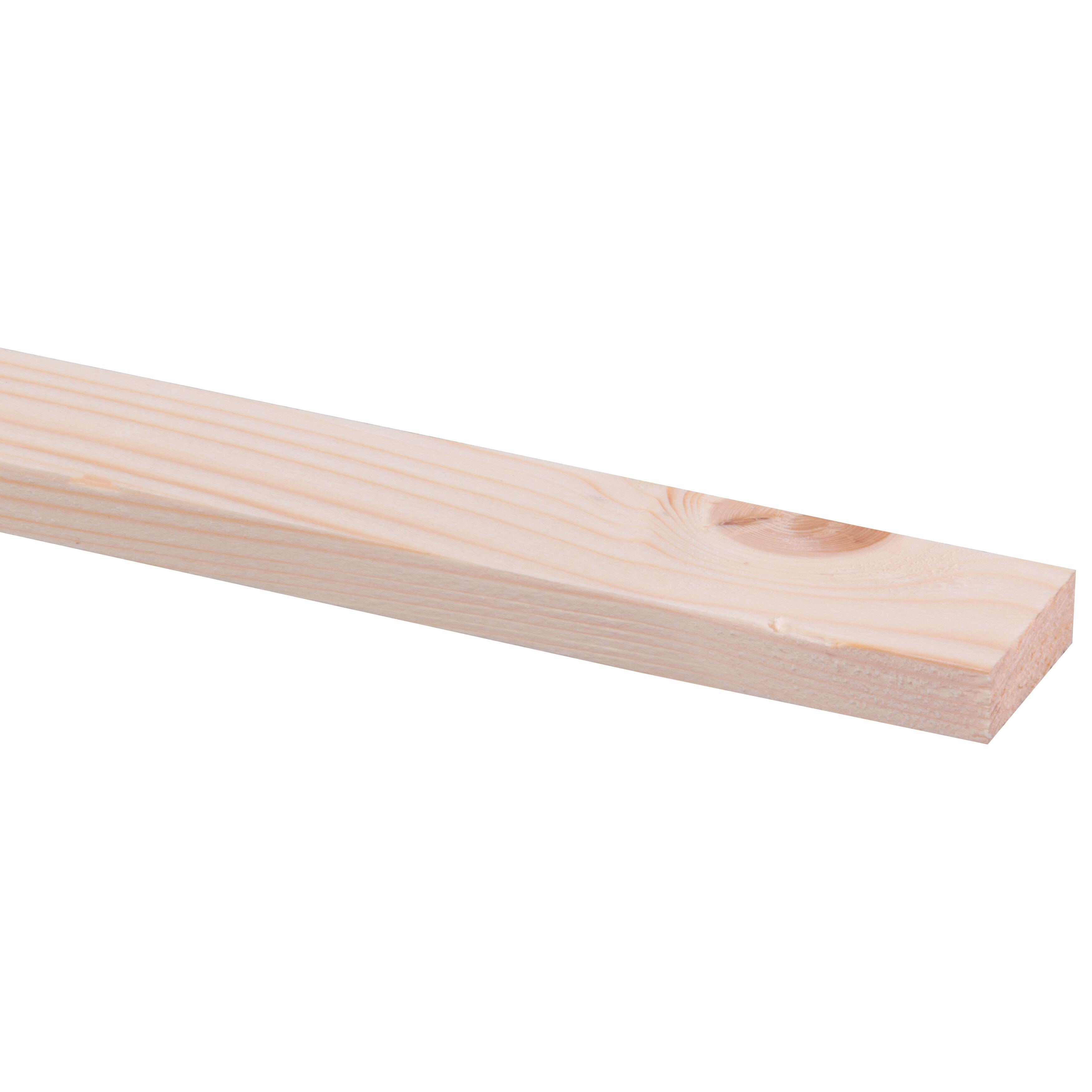 Ripa de madeira aplainada CASQUINHA BRANCA 12X35X2400MM - 2