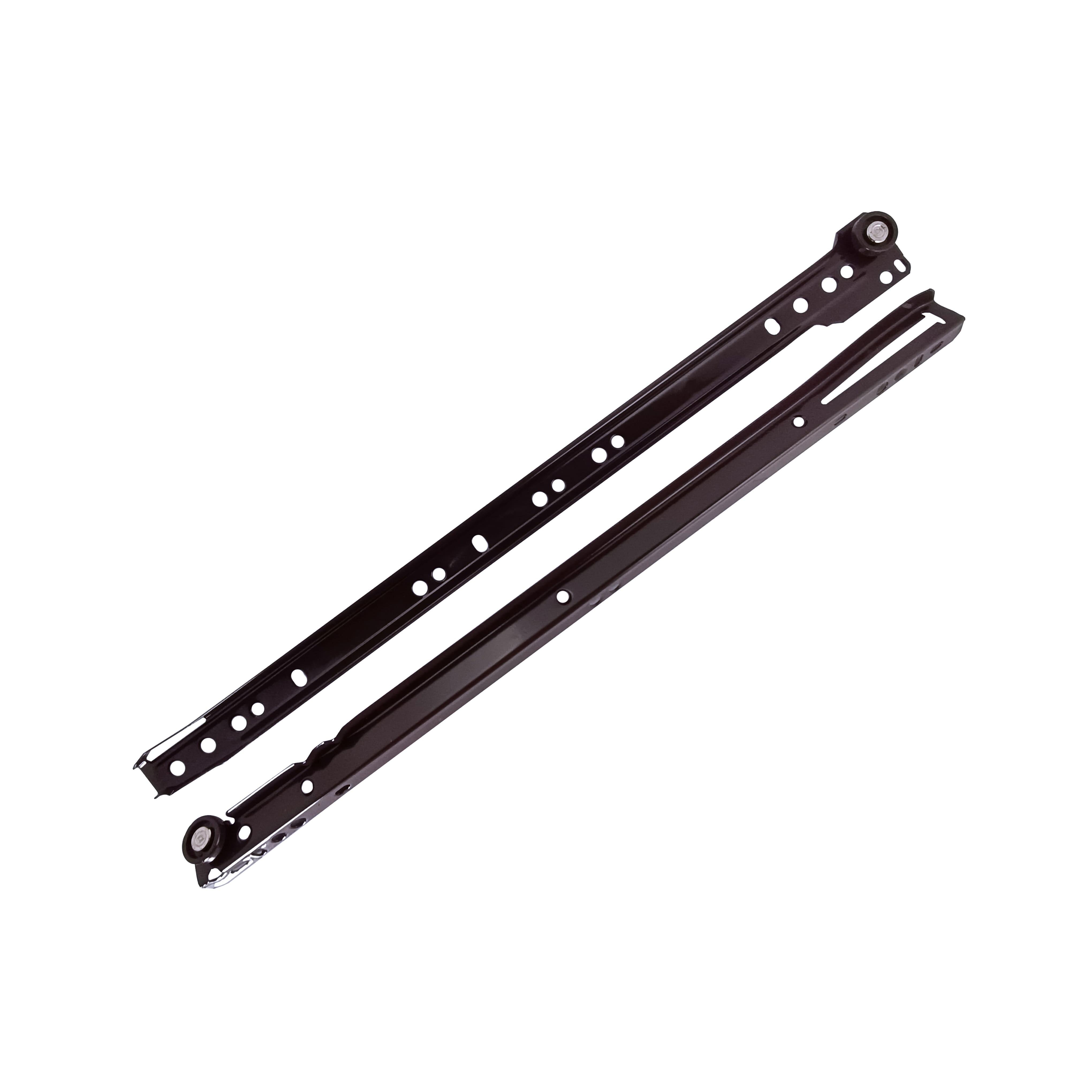 Guia para gaveta sem ranhura 450MM INFERIOR CASTANHO - 2