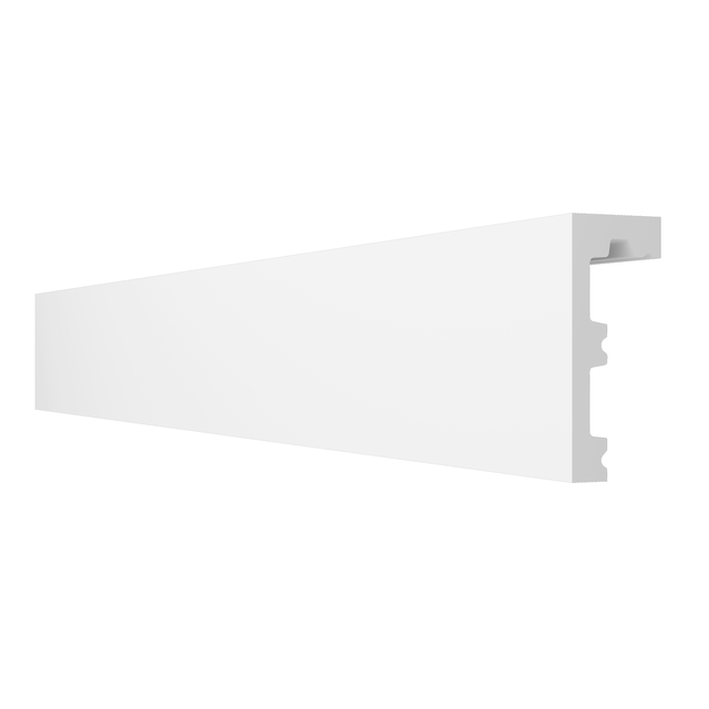 Listwa karniszowa LK-1 do LED z polimeru 10 x 200 cm DMS