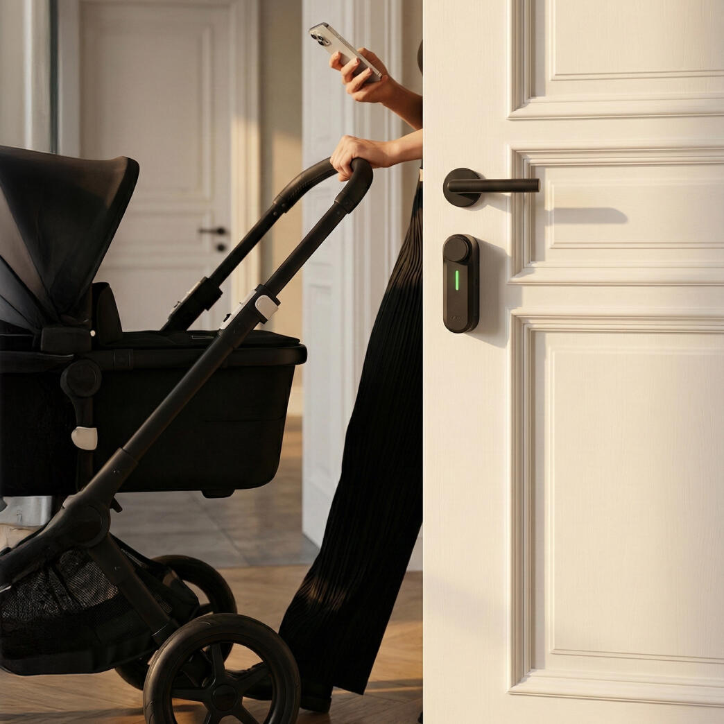 CERRADURA ELECTRÓNICA INTELIGENTE SMARTLOCK PASS NEGRA - 3