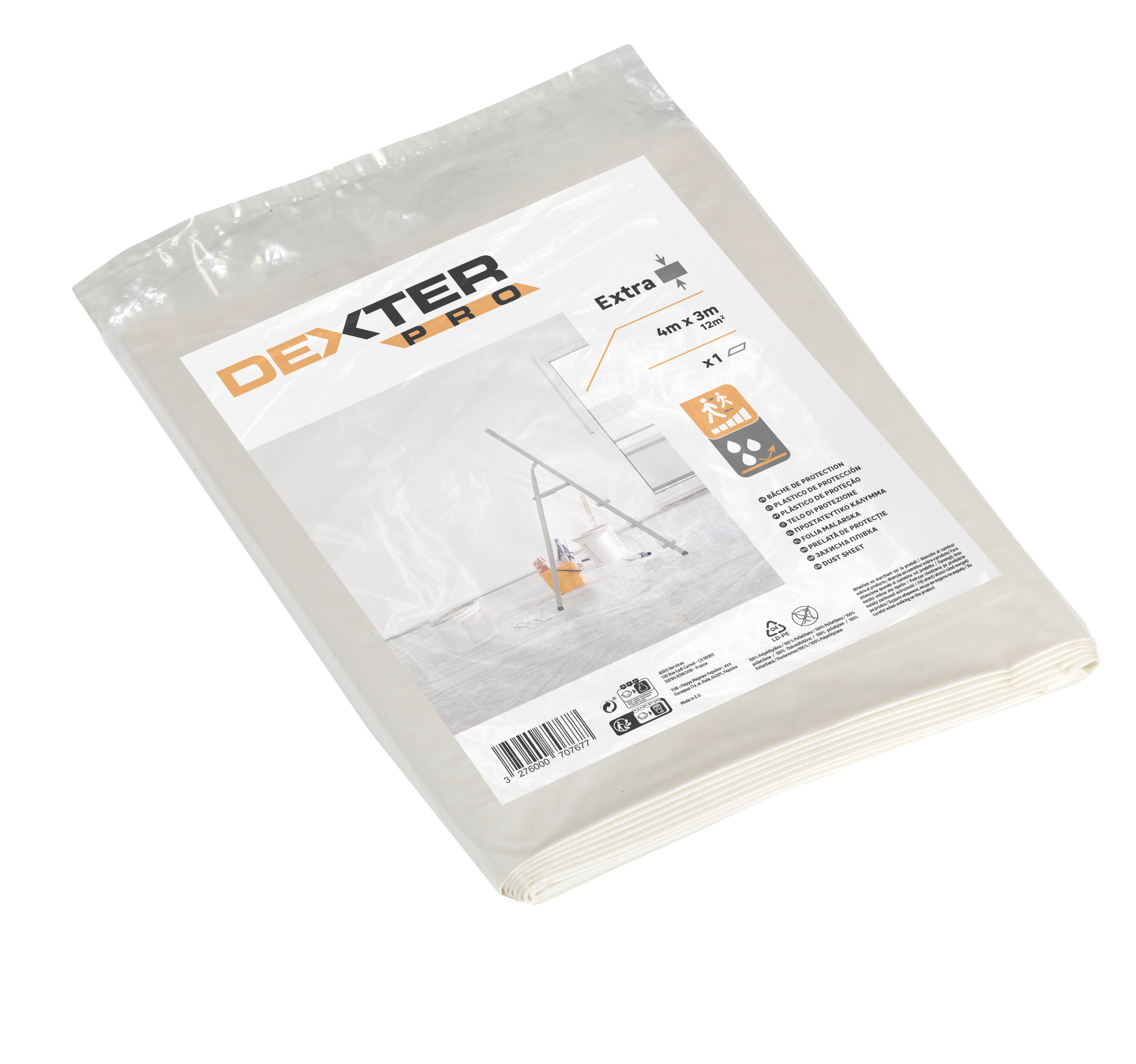 Telo di copertura DEXTER PRO 4 x 3 m traslucido - 9