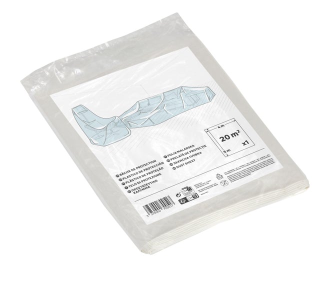 Bâche de protection couvre-meuble, L.5 x l.4 m