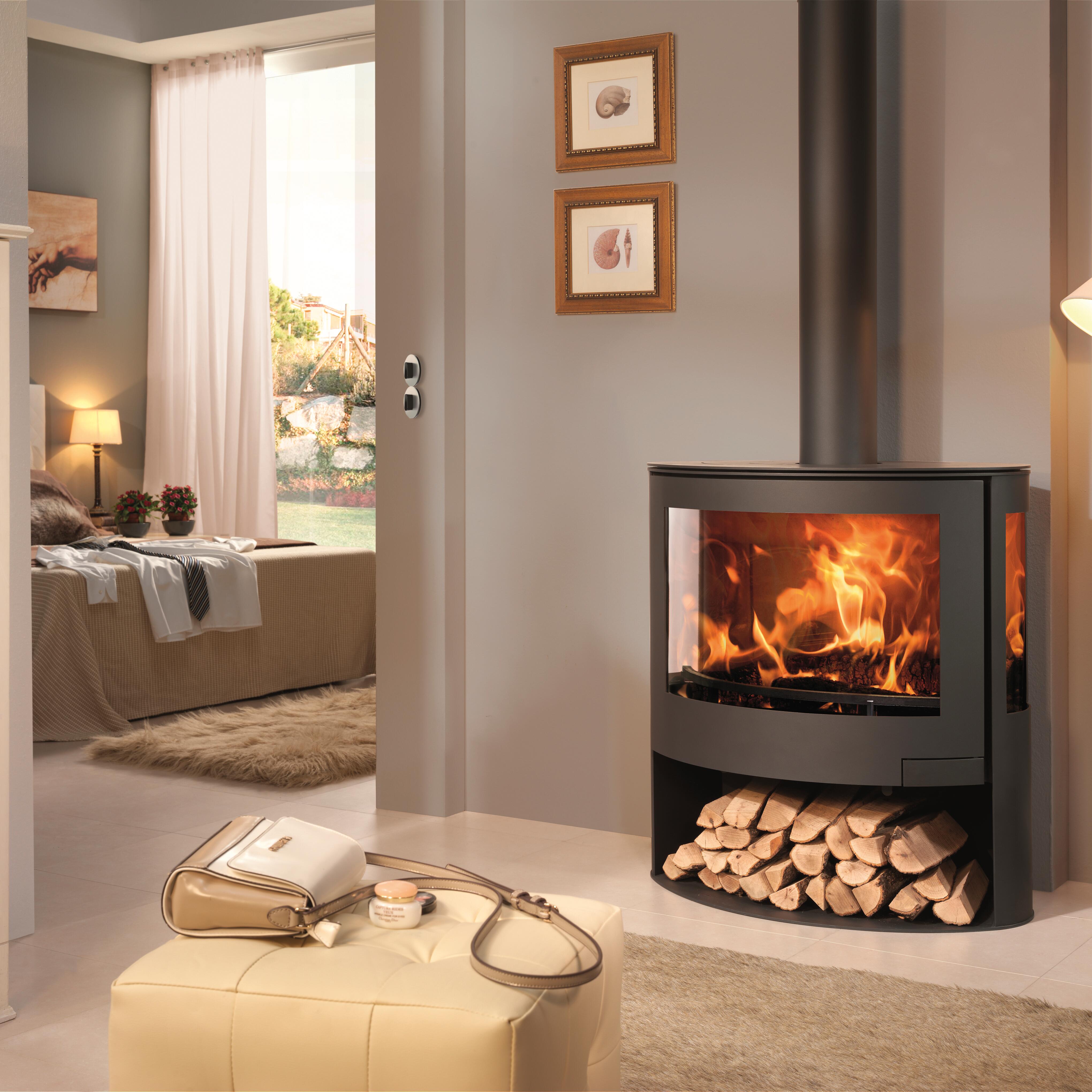 Estufa de leña panadero iris 7,8 kw
