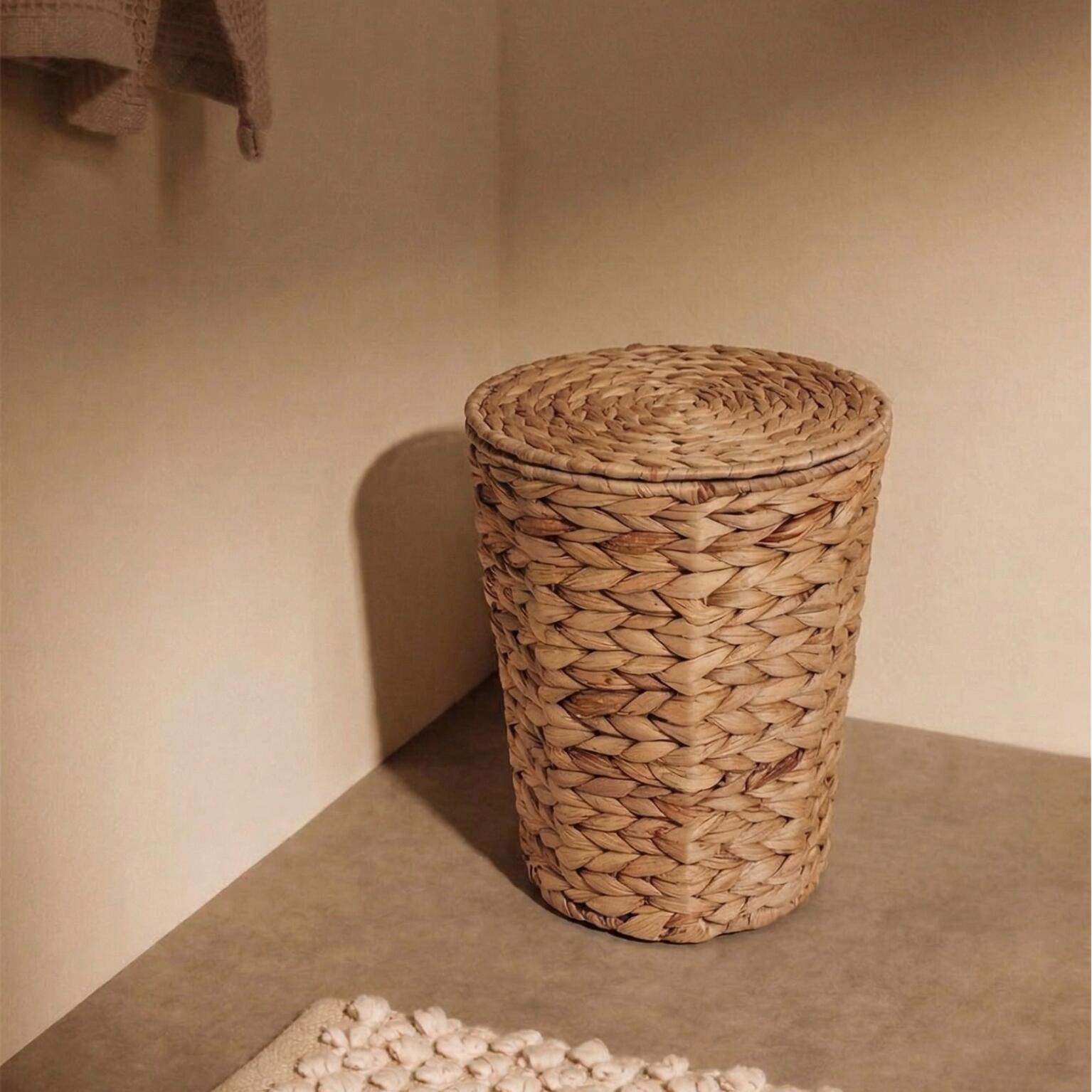 Poubelle de salle de bains 3L naturel HEYLA AZAO - 2