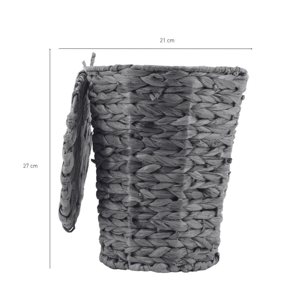 Poubelle de salle de bains 3L naturel HEYLA AZAO - 3