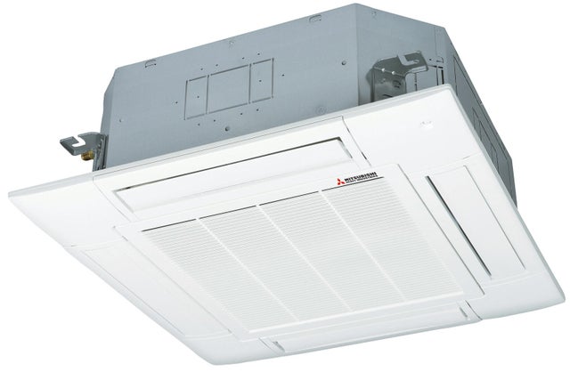 Aire acondicionado por cassette 90x90 mini Mitsubishi Heavy Industries FDT40VHNX-W  WiFi R32 A+++/A+++