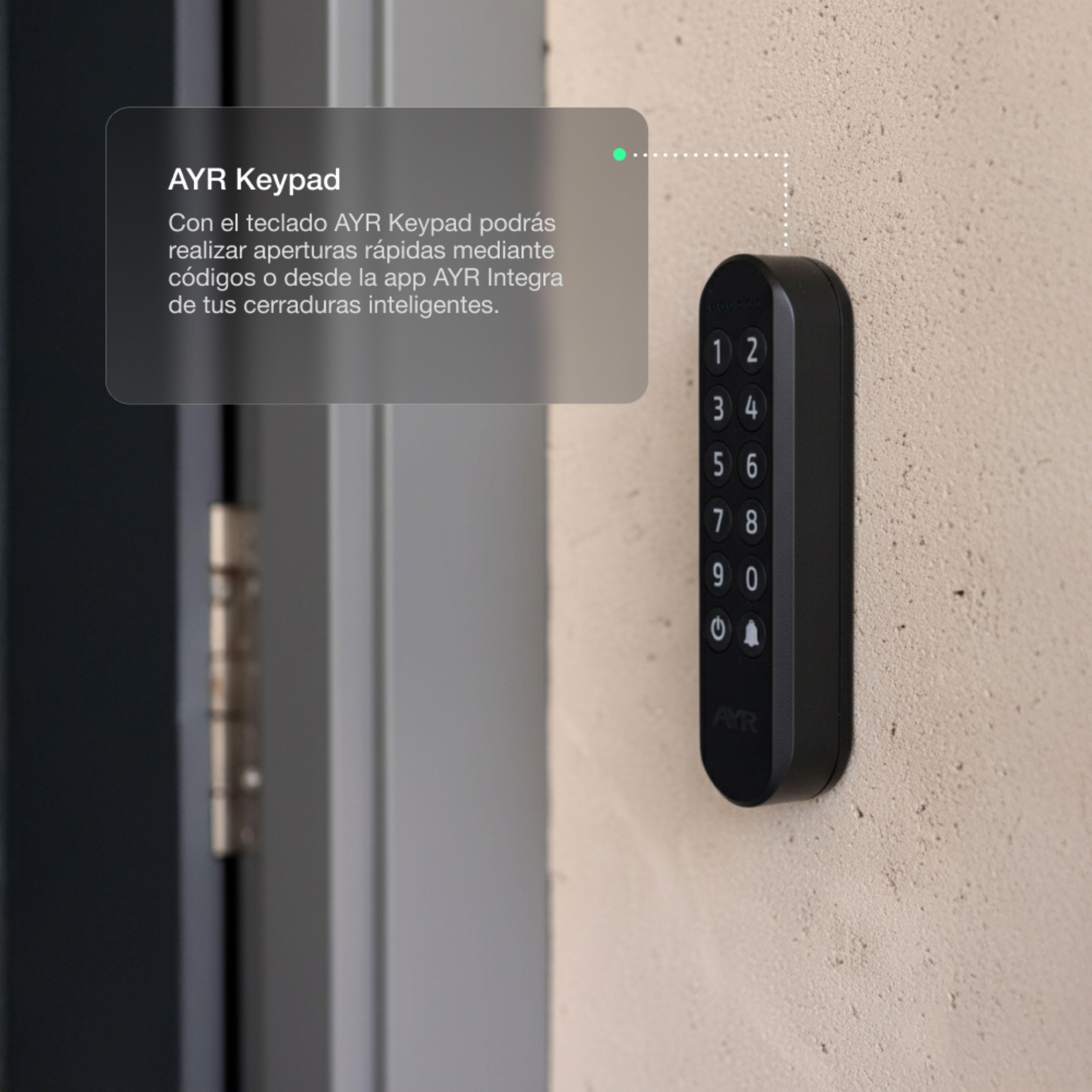 TECLADO ELECTRÓNICO INTELIGENTE CONTROL ACCESO KEYPAD AYR - 3