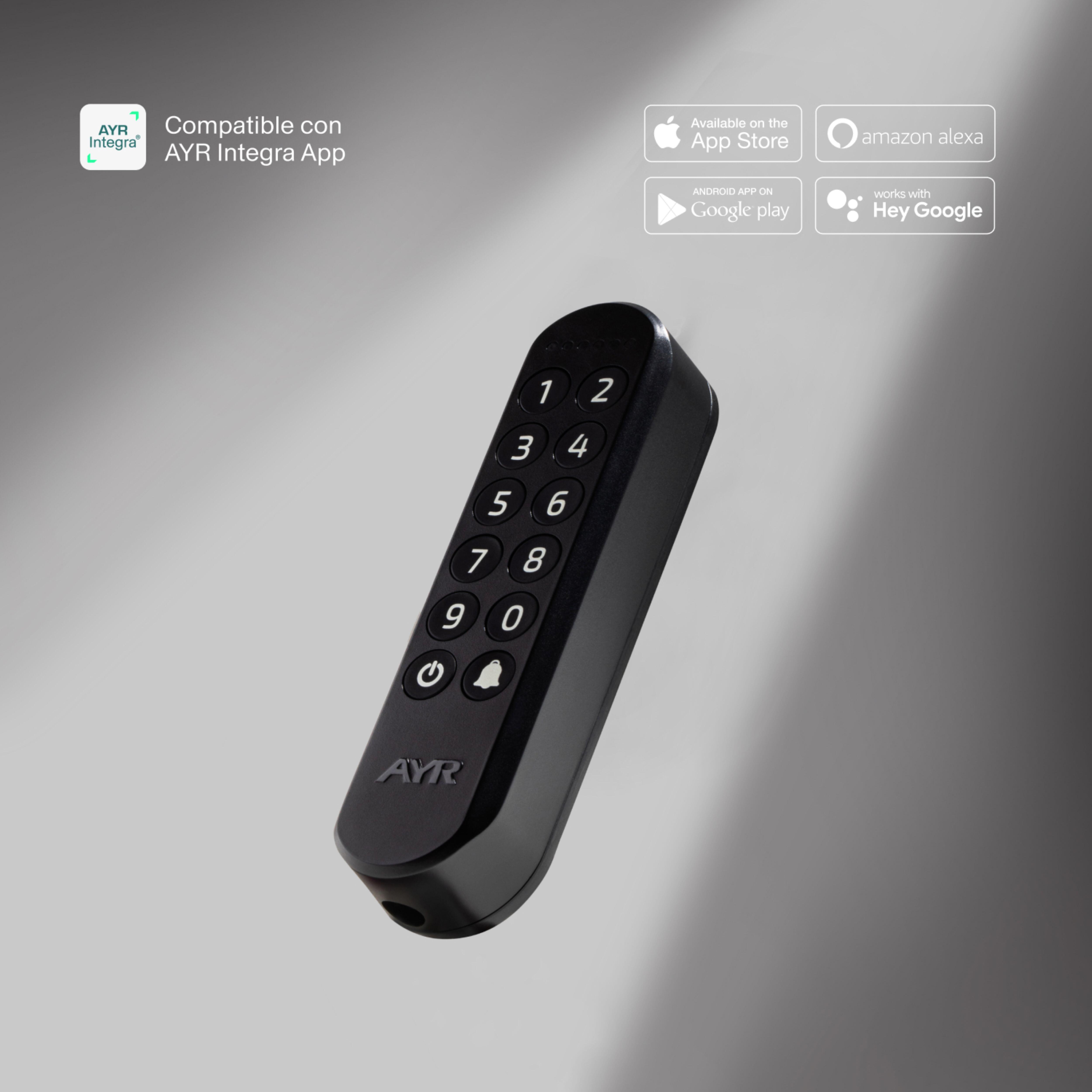 TECLADO ELECTRÓNICO INTELIGENTE CONTROL ACCESO KEYPAD AYR - 5