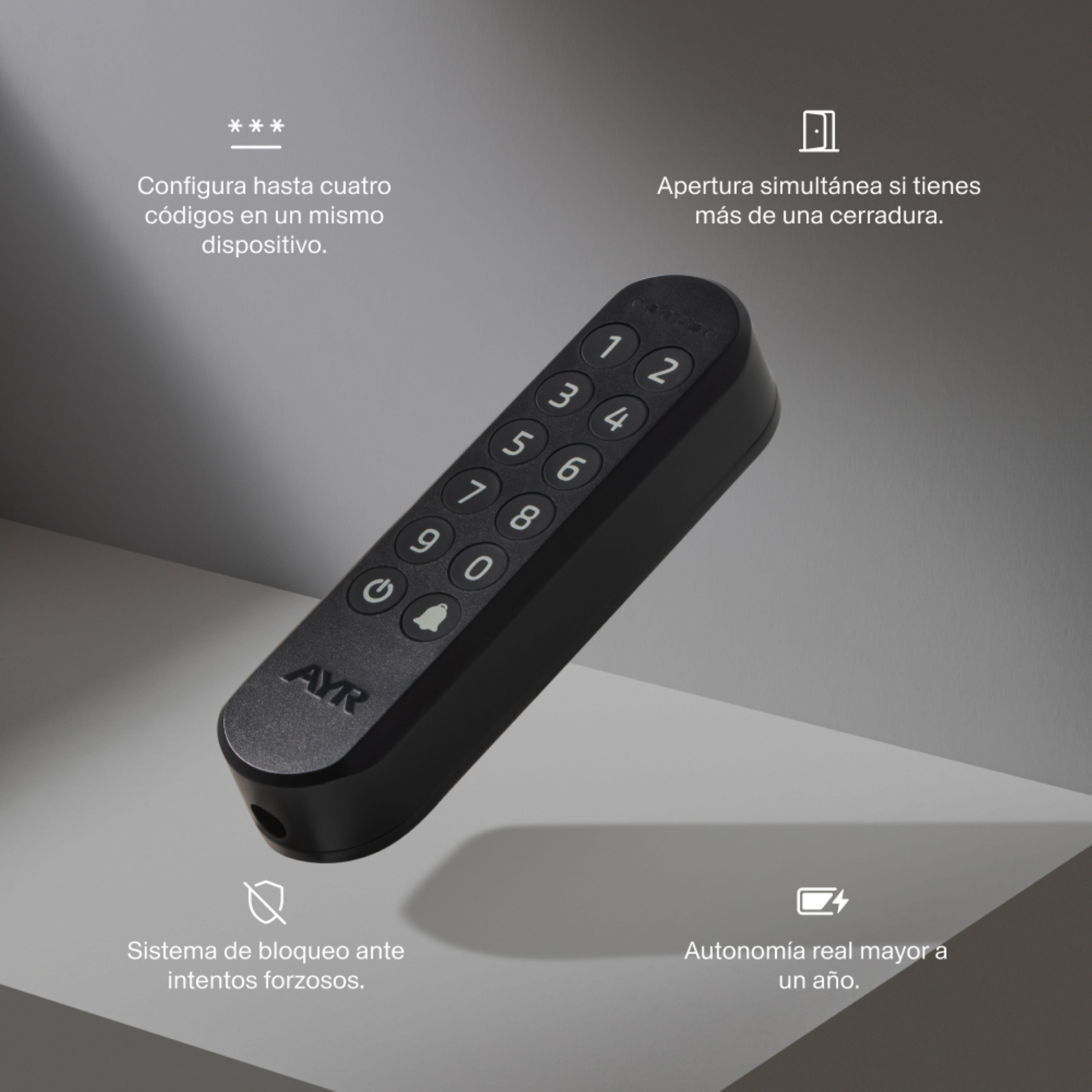 TECLADO ELECTRÓNICO INTELIGENTE CONTROL ACCESO KEYPAD AYR - 4