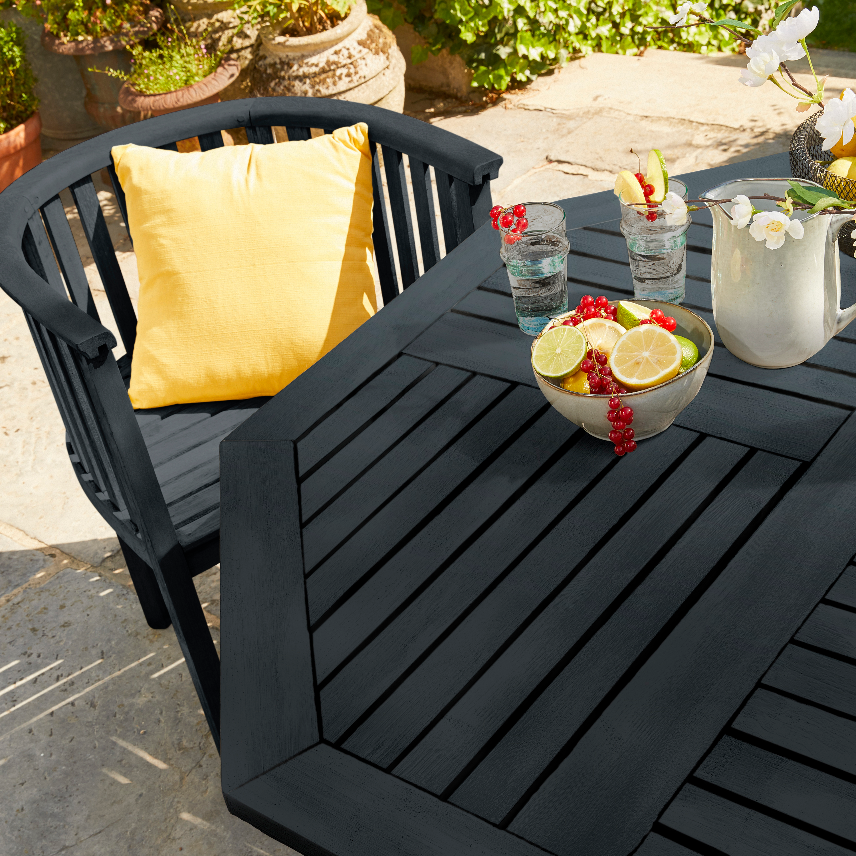 Pintura exterior color rojo para madera, pvc, pared LUXENS satinado 500ml base agua antigoteo - 6