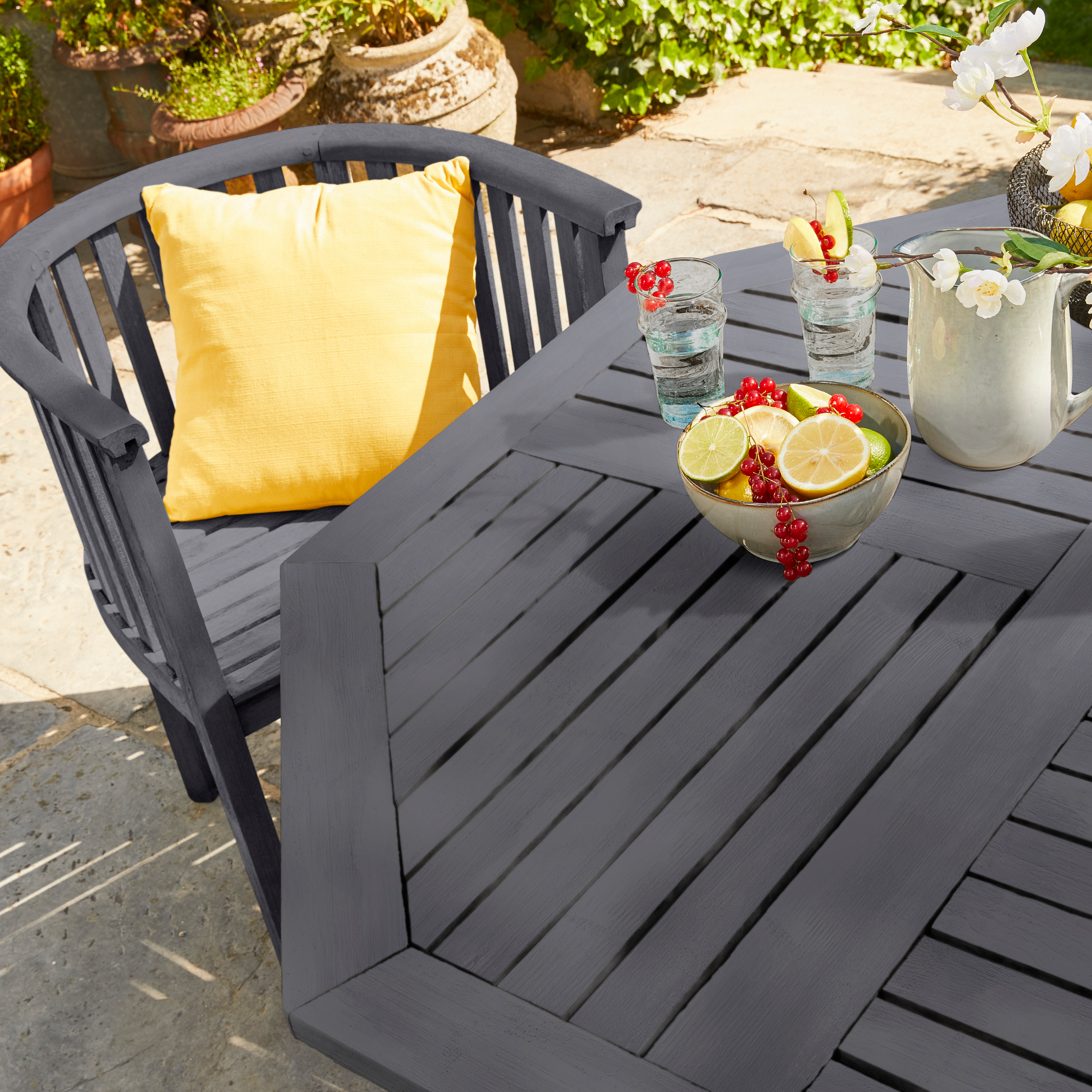 Peinture extérieure bois, acier, inox LUXENS granit 2 satiné 0.5l - 2