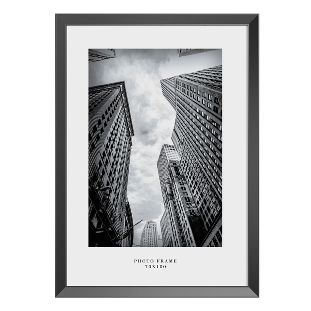 Ramka na zdjęcia Paris 70 x 100 cm czarna MDF
