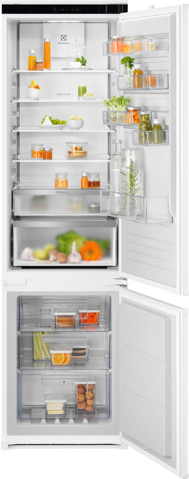 Réfrigérateur intégrable 2 Portes 269 Litres No Frost ELECTROLUX ENA7CD19S