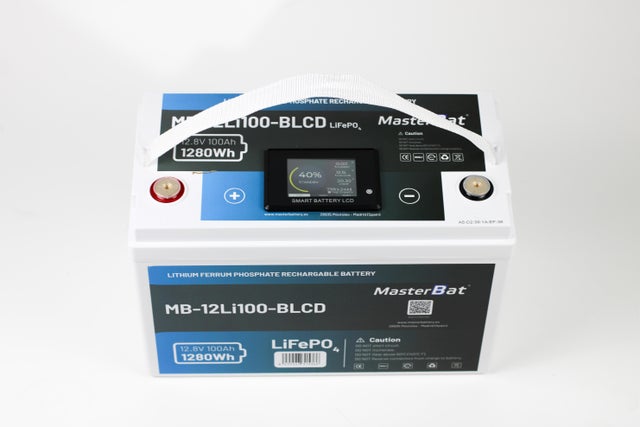 BATERÍA LITIO BLUETOOTH CON PANTALLA LCD 12V 1.2KWH 100AH