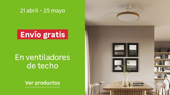 Nuestra selección de envíos gratis en ventiladores de techo