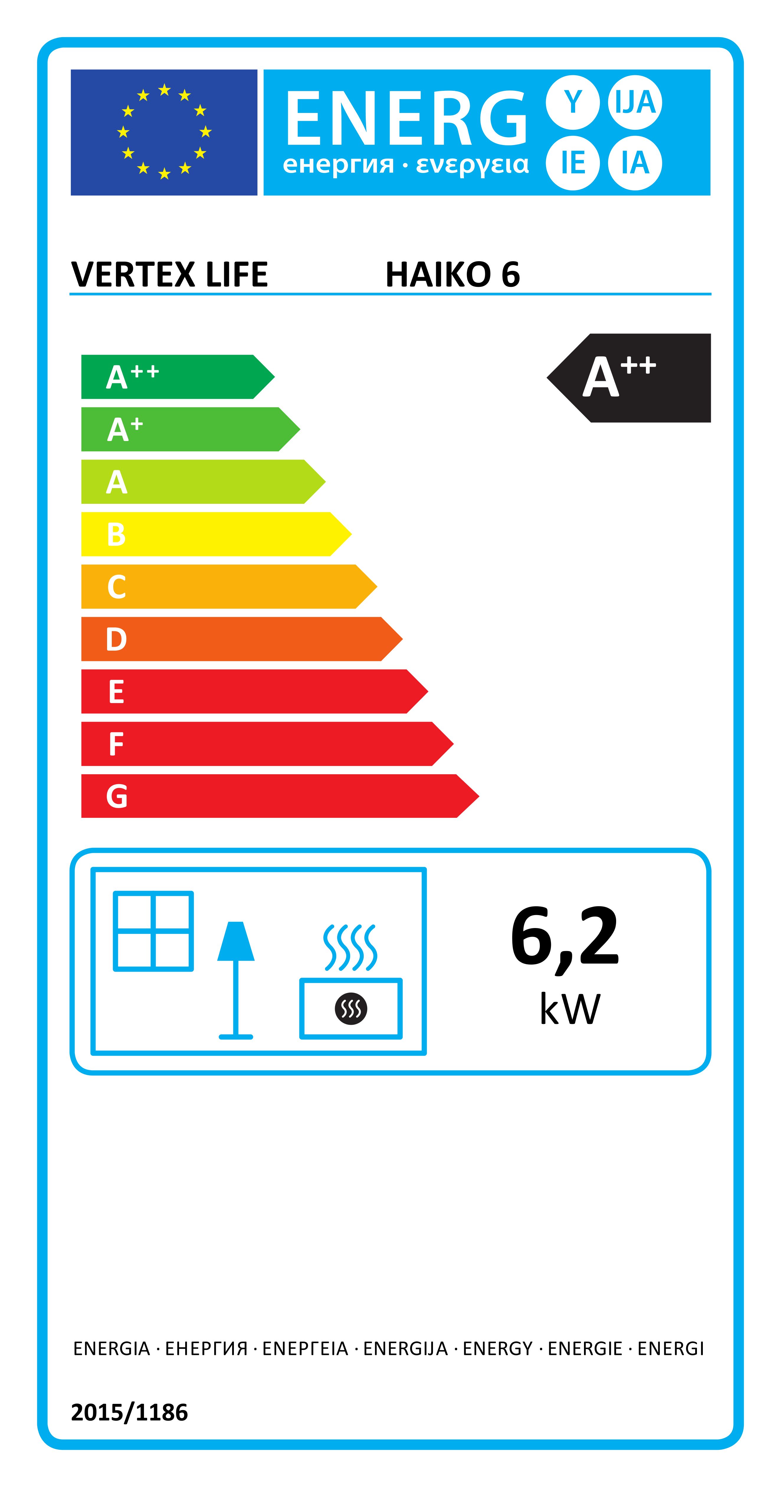 ESTUFA DE PELLETS HAIKO 6,6KW - 2