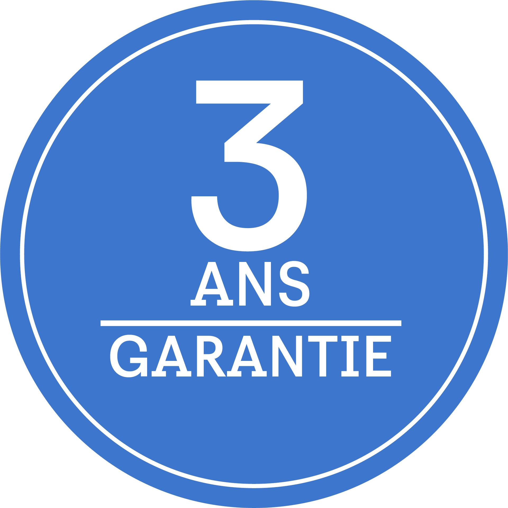 Garantie 3 ans - 5
