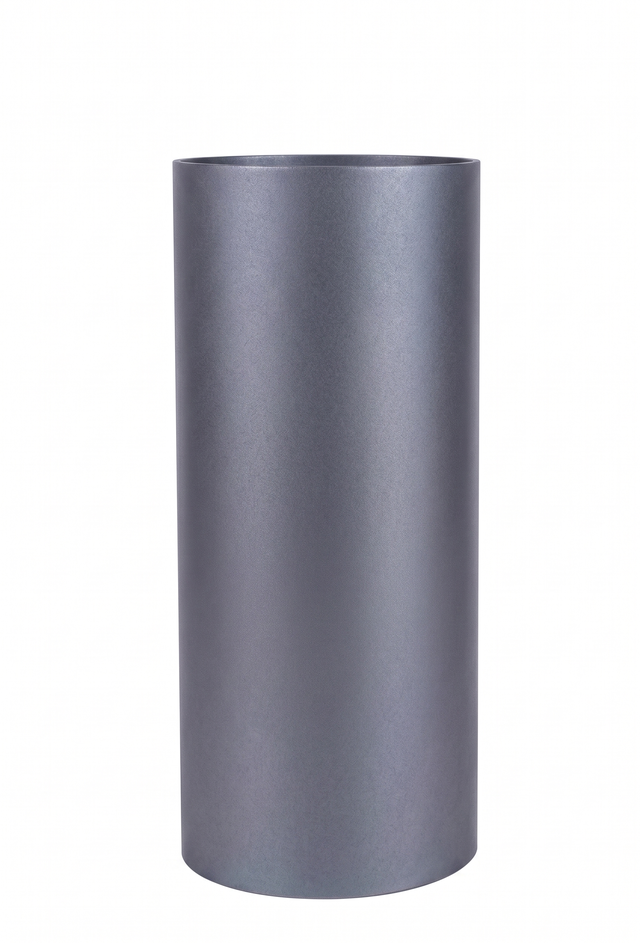BAJANTE EVACUACIÓN PLUVIALES METÁLICO 80MM ZINC-TITANIO