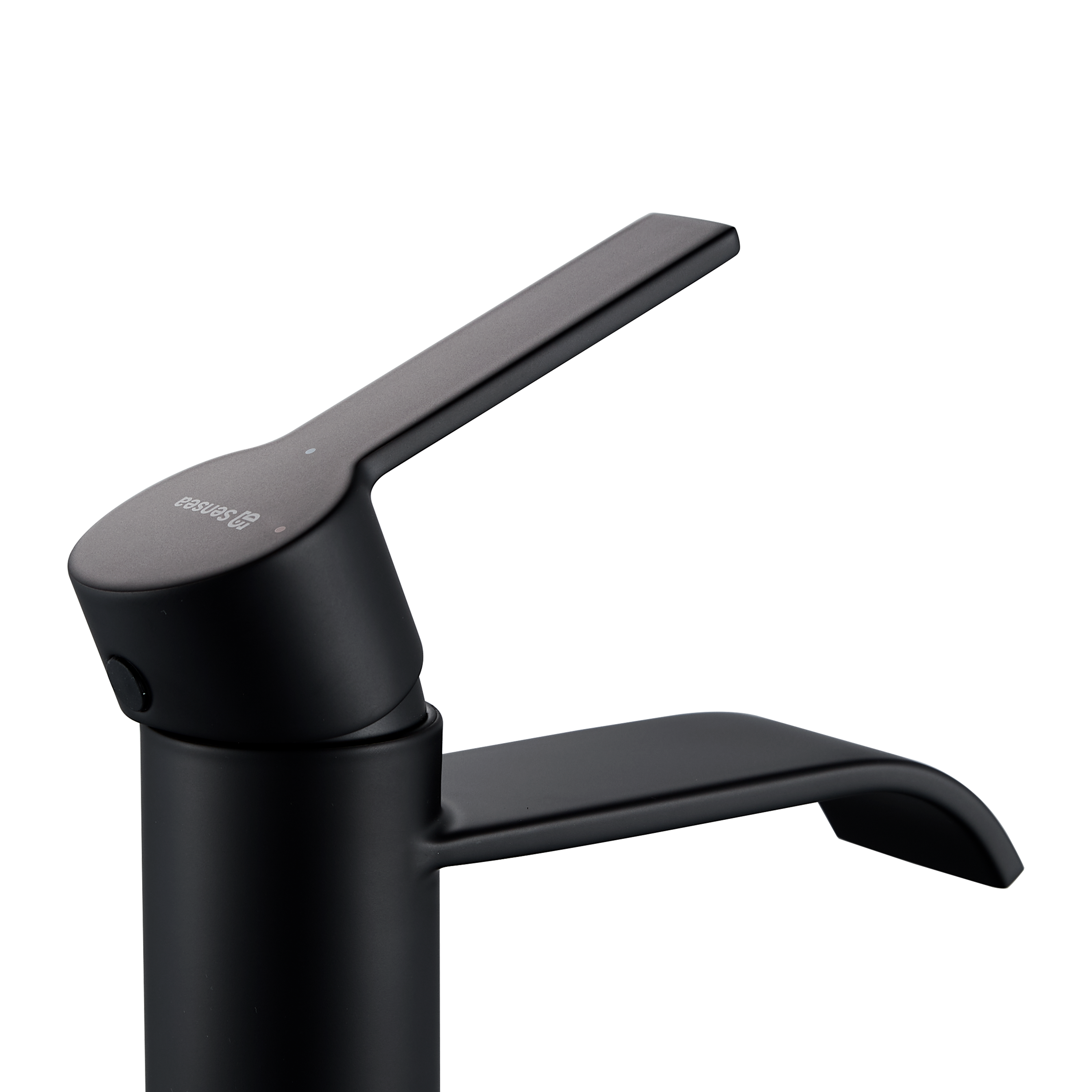 Torneira para lavatório cano alto preto mate Sensea Hao - 6