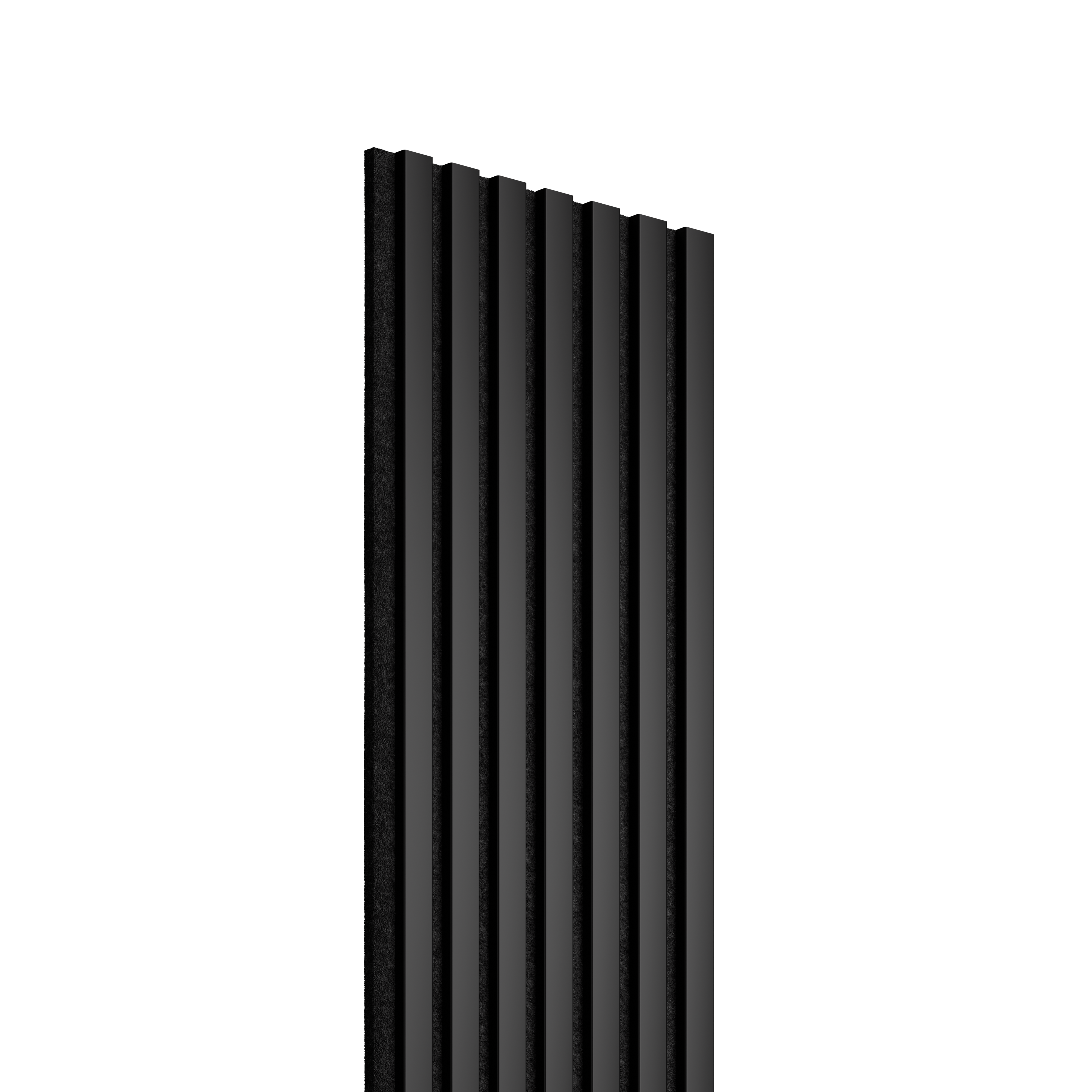 Panneau tasseaux décor noir, fond feutrine noir, 270 x 30 cm - 4