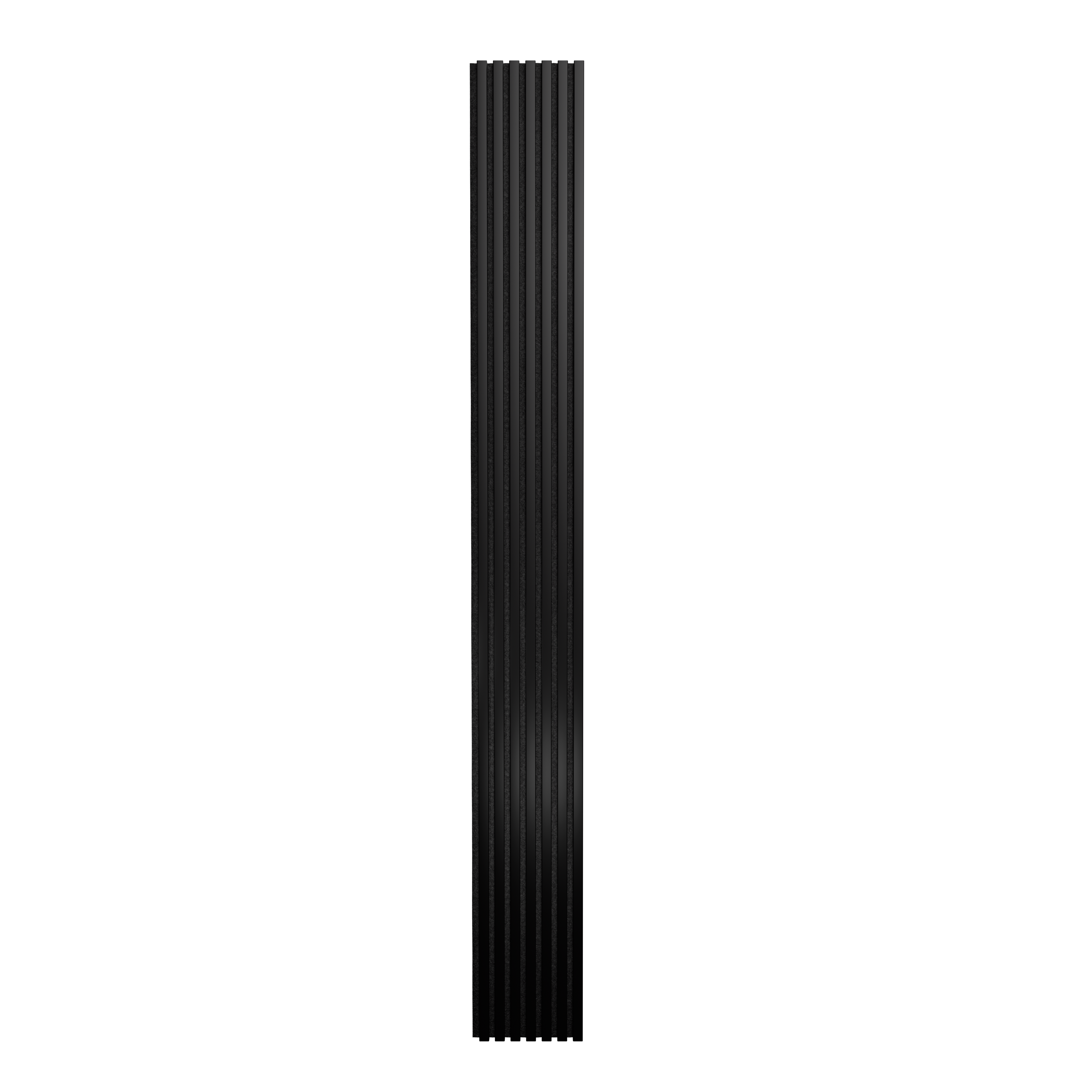 Panneau tasseaux décor noir, fond feutrine noir, 270 x 30 cm - 5