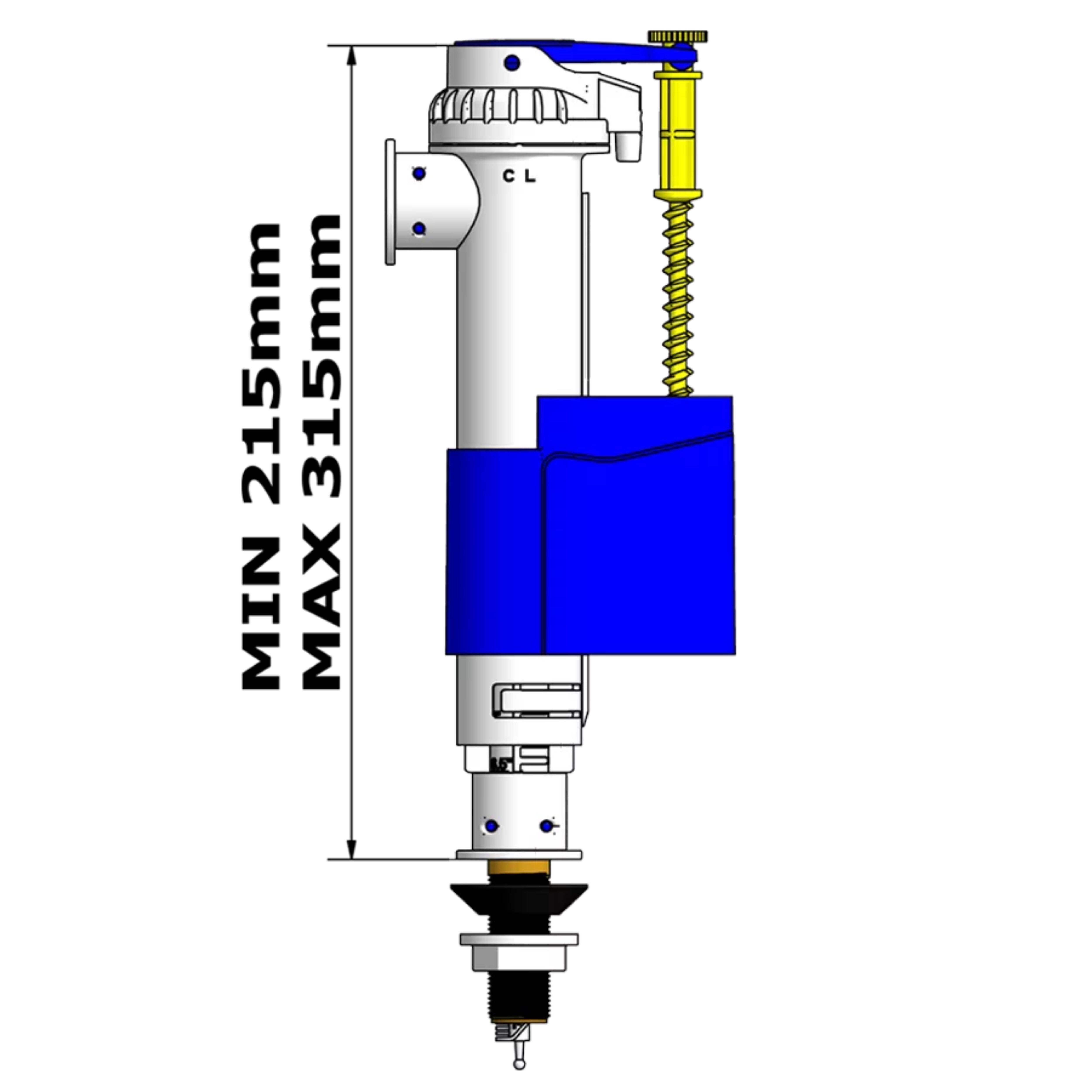 FLOTADOR SILENCIOSO  DUAL LATERAL / INFERIOR - 2