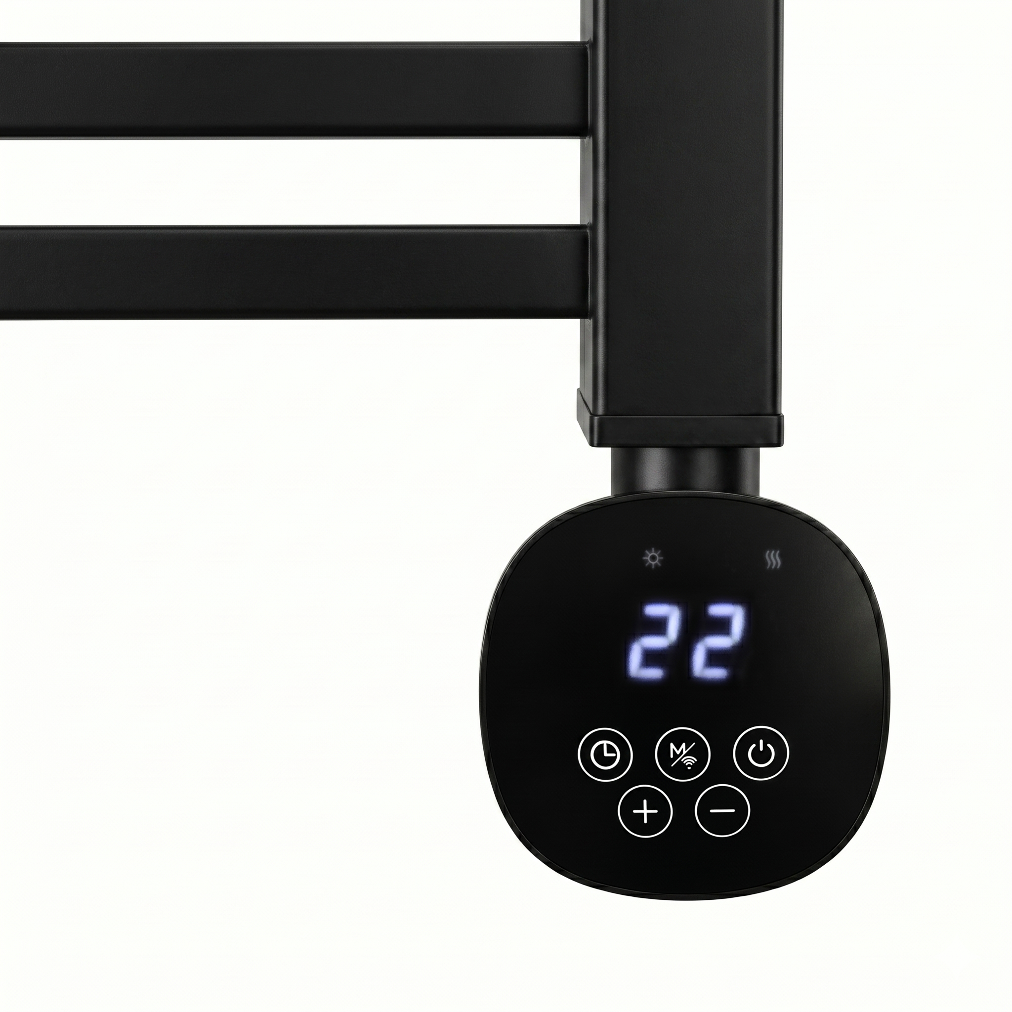 TOALLERO ELÉCTRICO PROGRAMABLE WIFI 500W NEGRO - 3