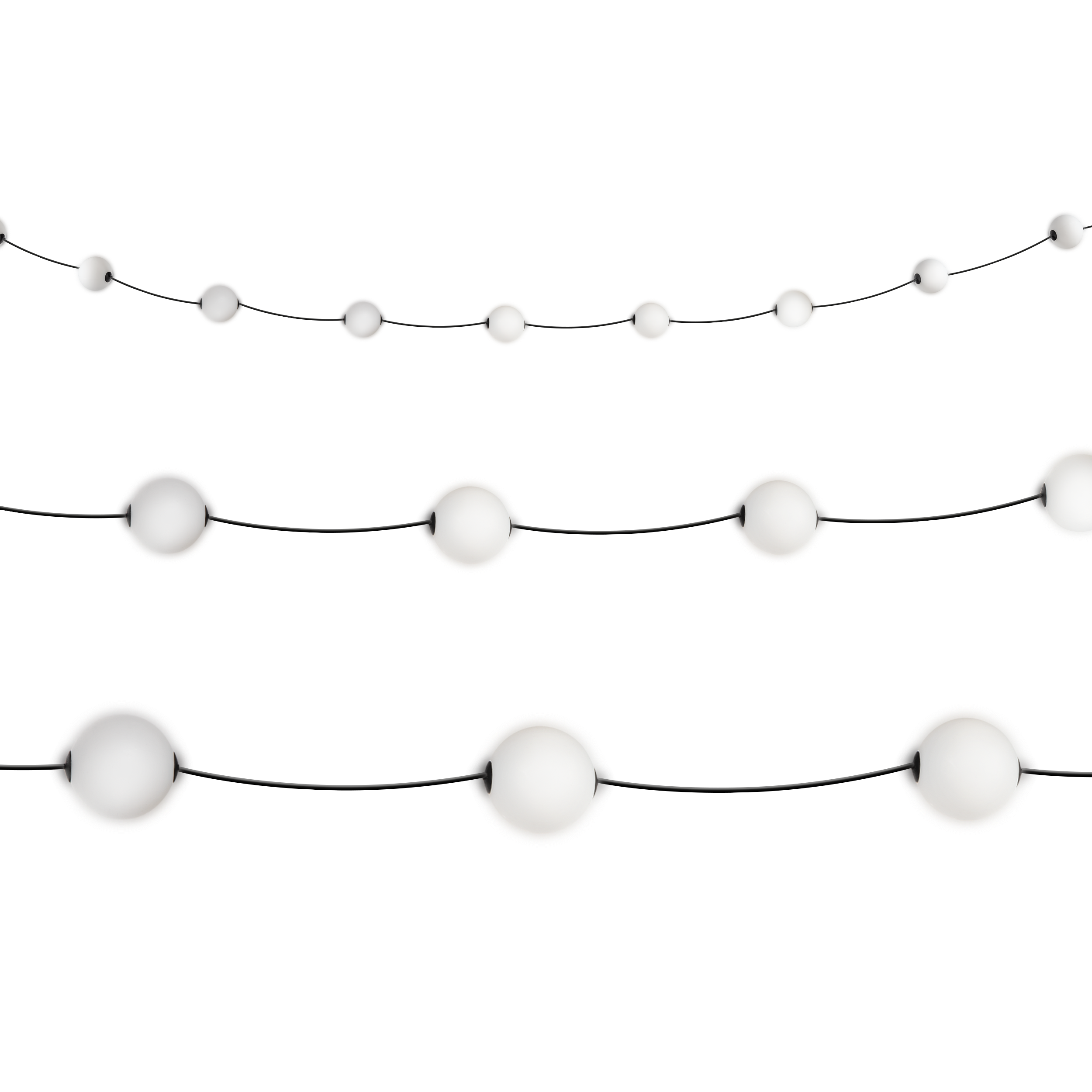 Girlanda ogrodowa Bolie 10xLED 35 lm barwa ciepła, neutralna 6 m czarna Kingberry