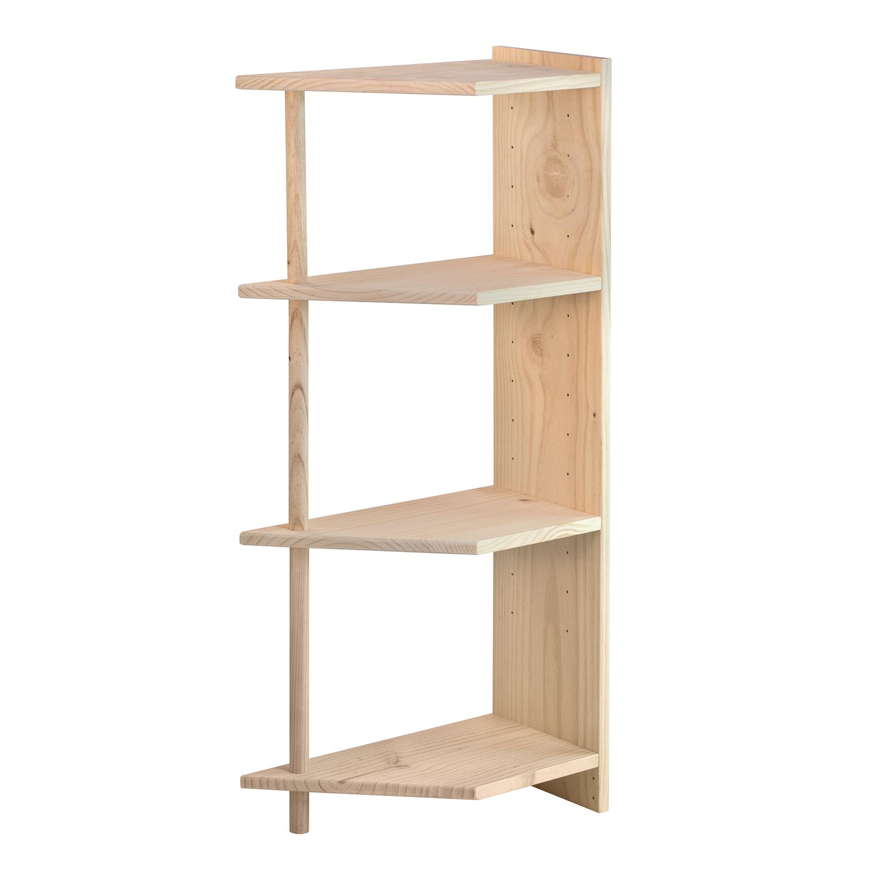 Libreria a 5 Ripiani - Scaffale Portaoggetti Nera 80x30x175 cm in Legno di  Pino -36059